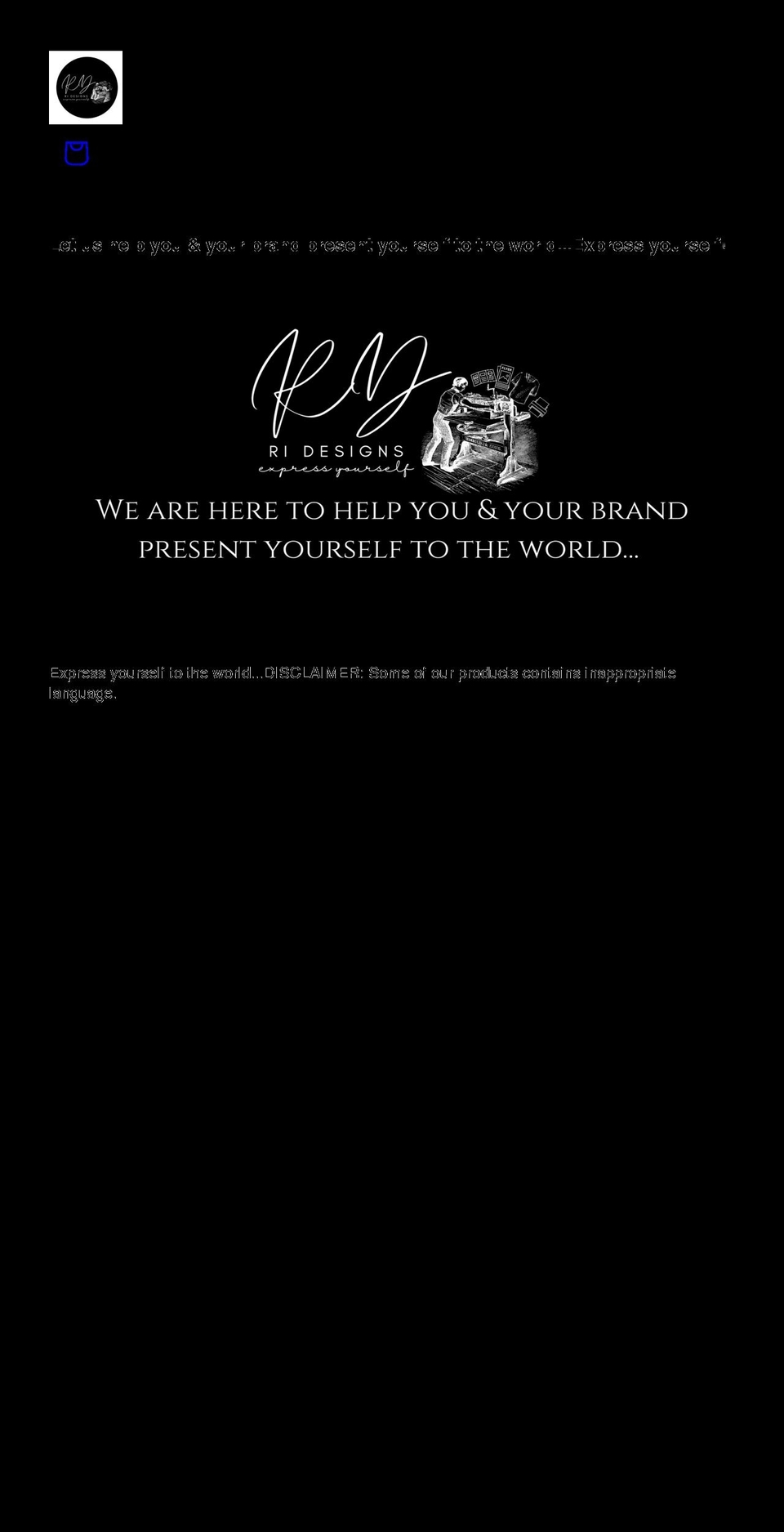 ridesigns.org shopify website screenshot