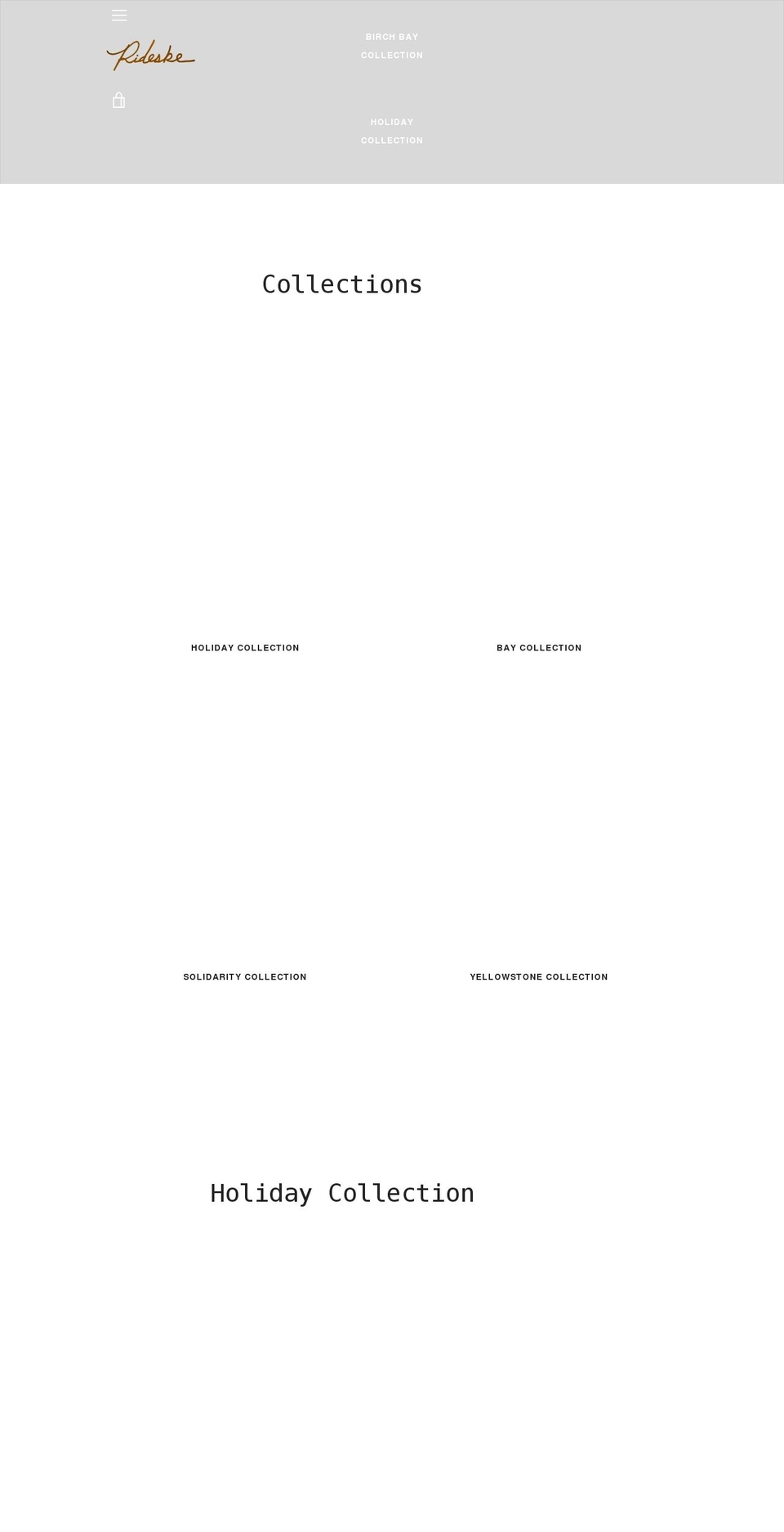 rideske.com shopify website screenshot