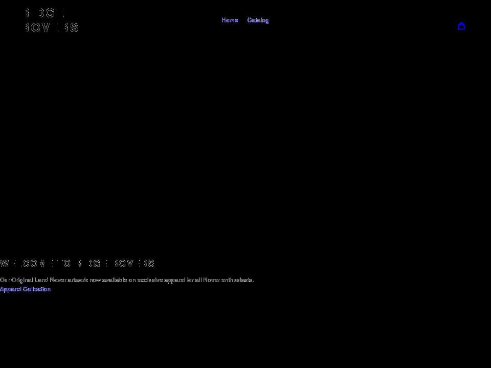 ridgerovers.com shopify website screenshot