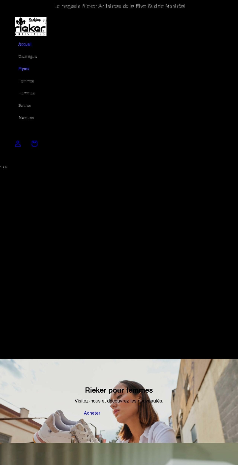 riekerlongueuil.ca shopify website screenshot