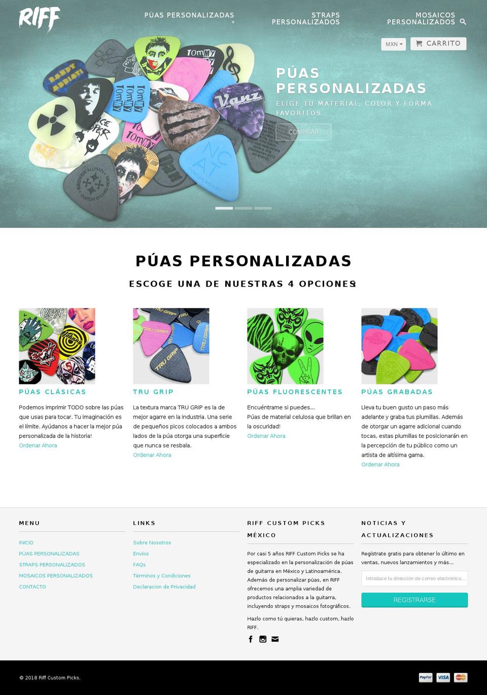 riff-mexico-shopify-theme Shopify theme site example riff.mx