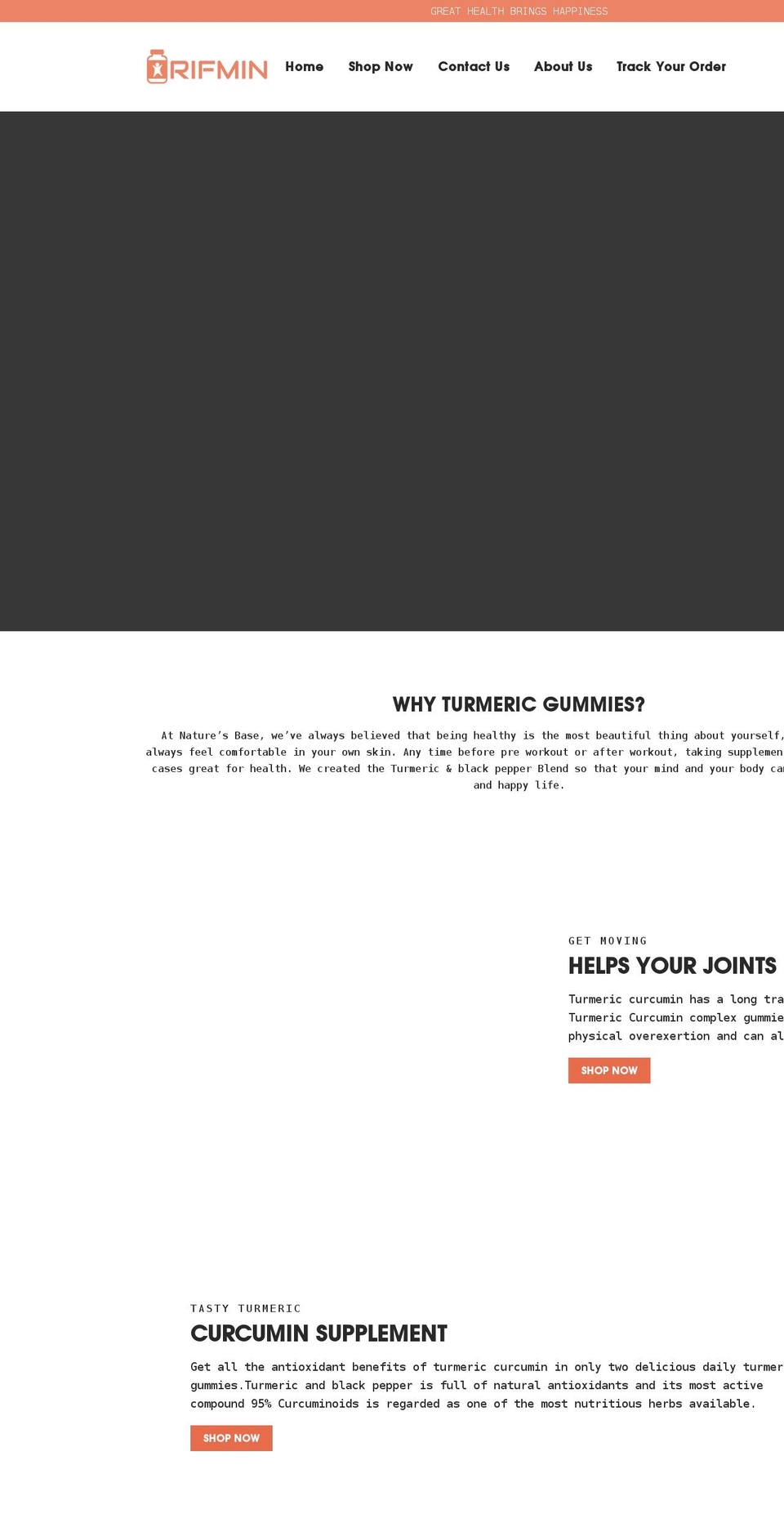 rifmin.com shopify website screenshot