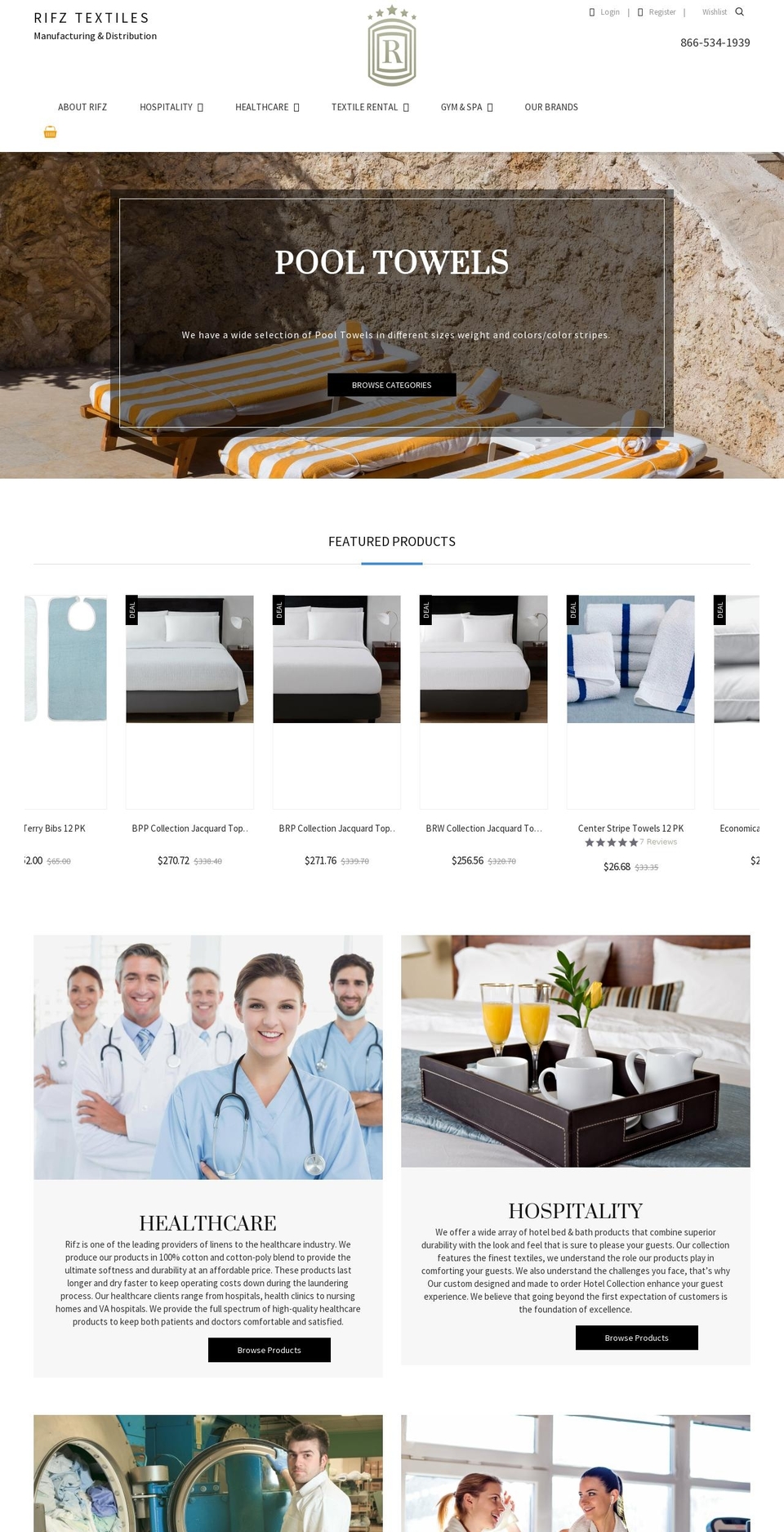 rifz.com shopify website screenshot