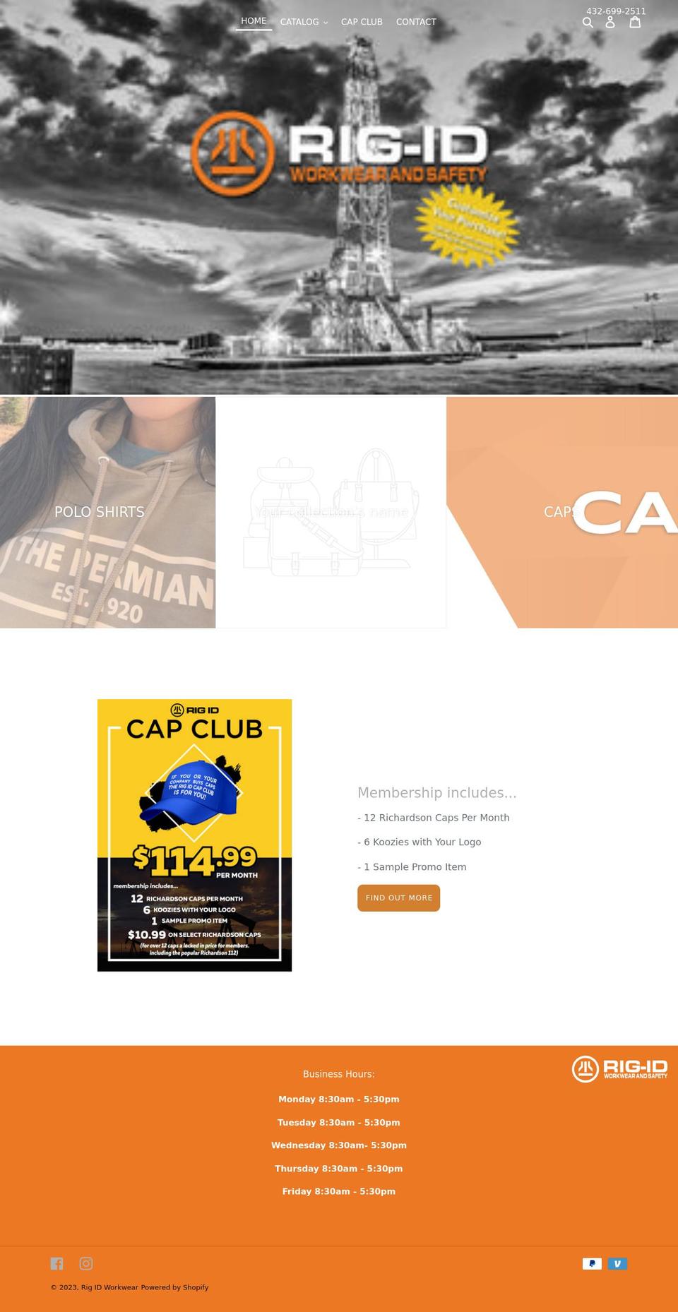 rig-id.com shopify website screenshot