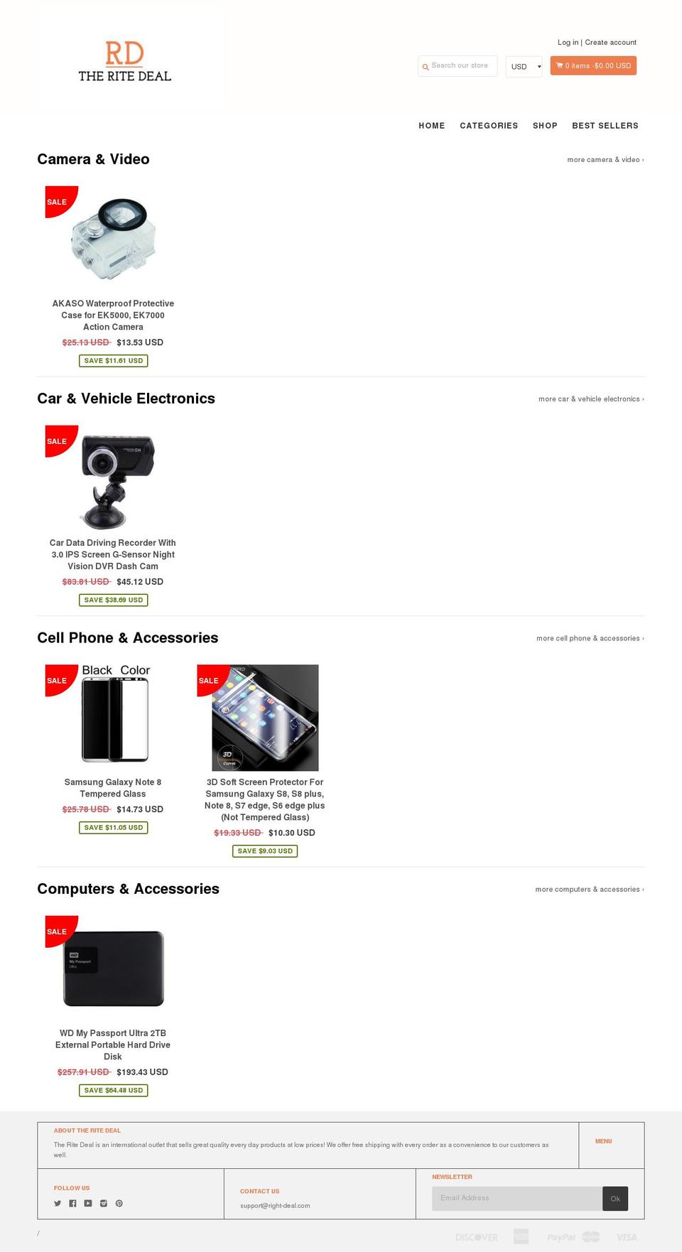 right-deal.com — Shopify storefront screenshot
