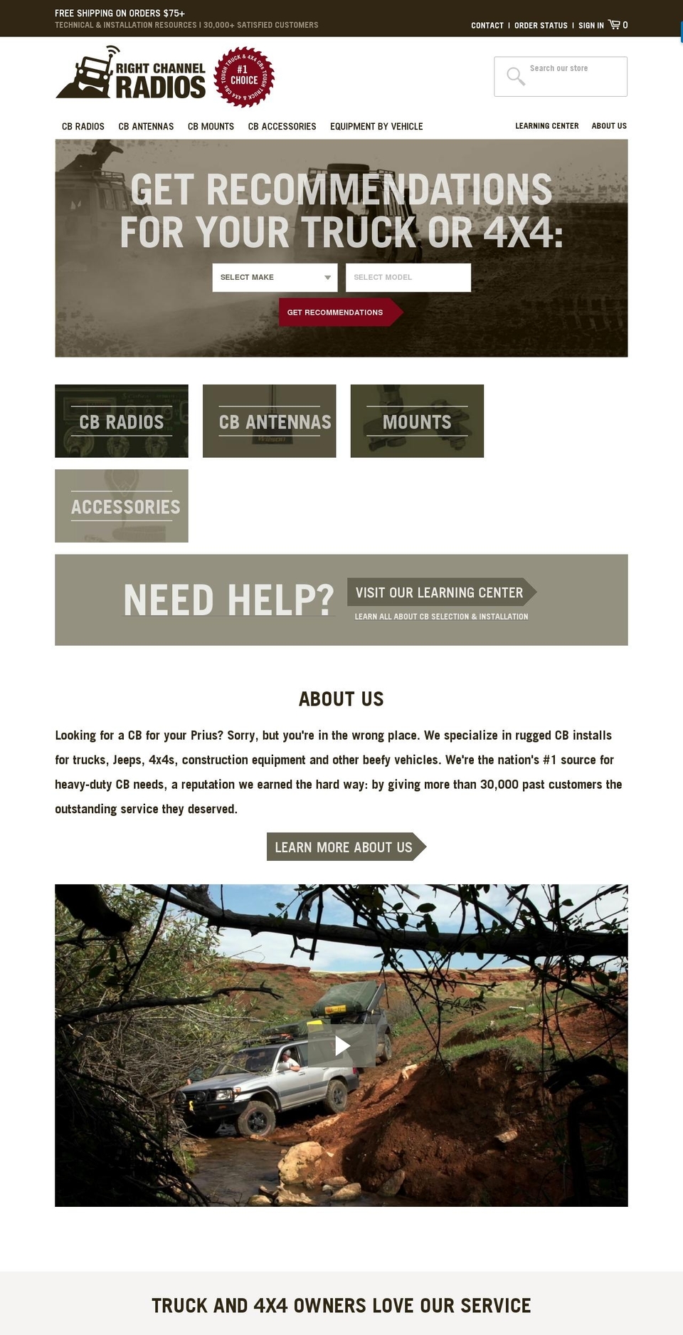 rightchannelradio.com shopify website screenshot