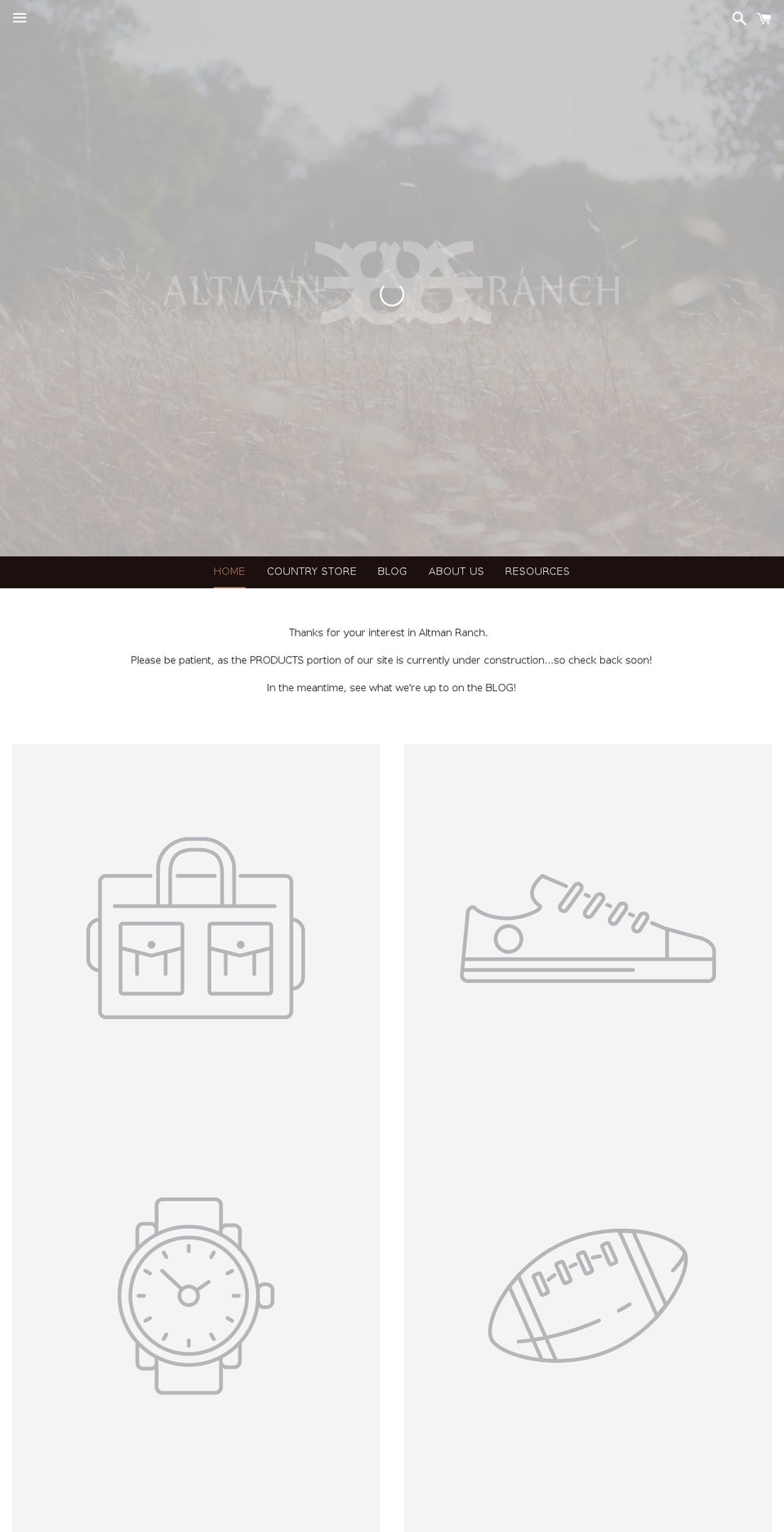 righteousranch.com shopify website screenshot