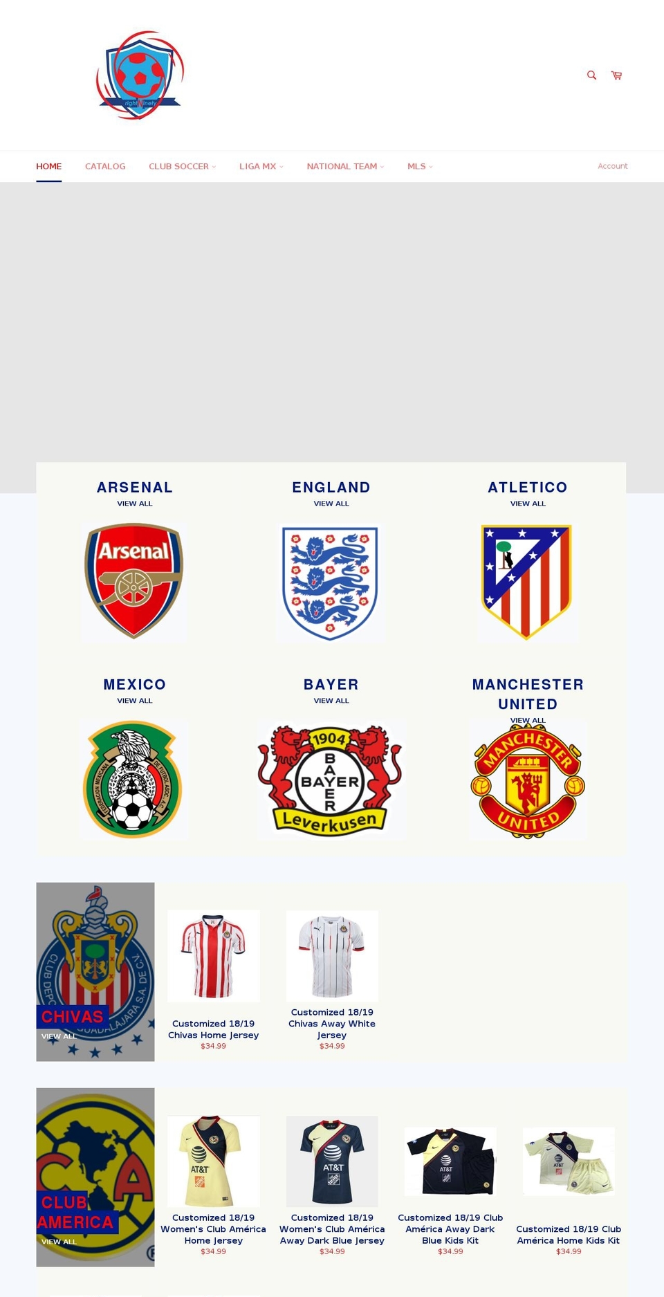 rightninety.com shopify website screenshot