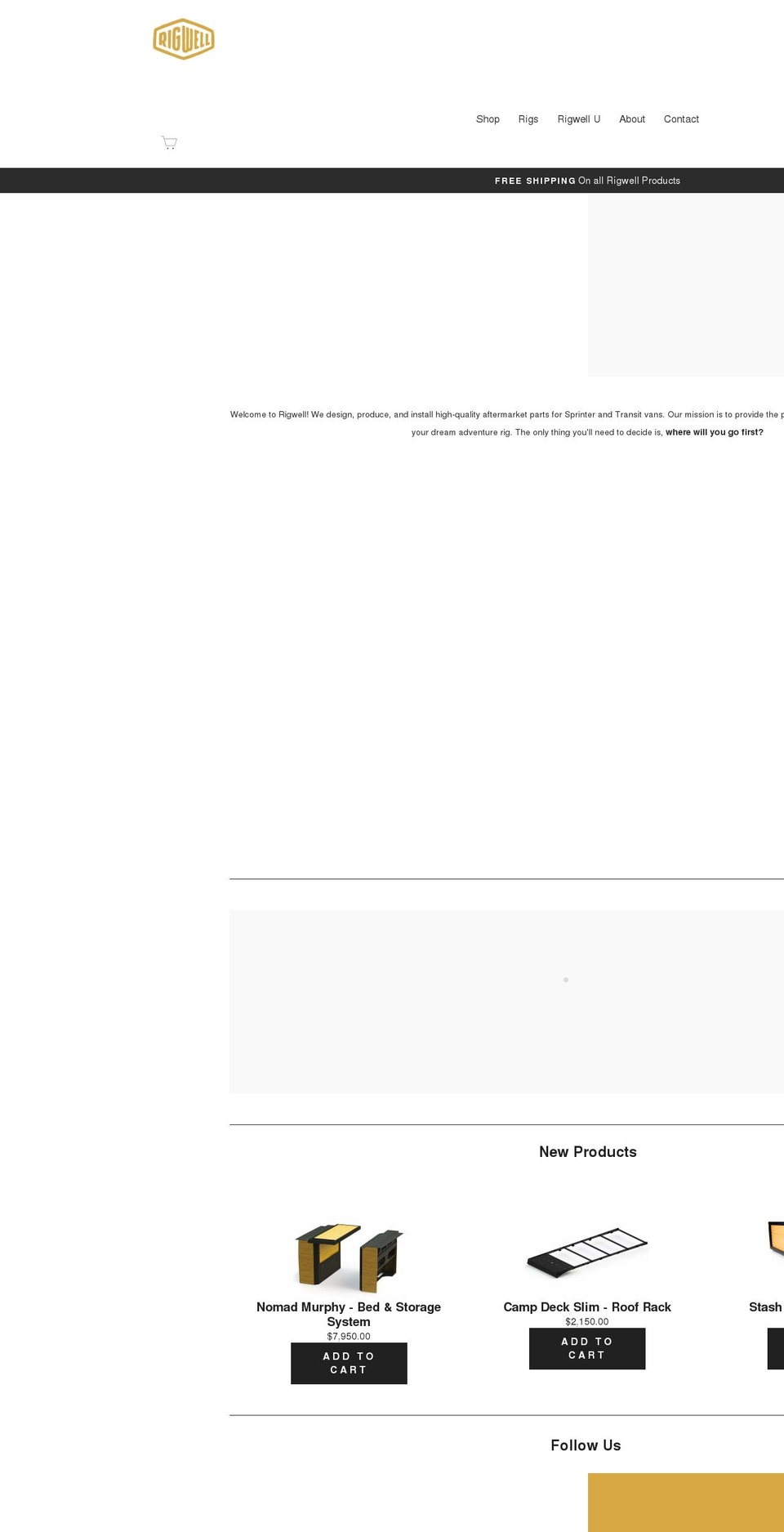 rigwell.com shopify website screenshot