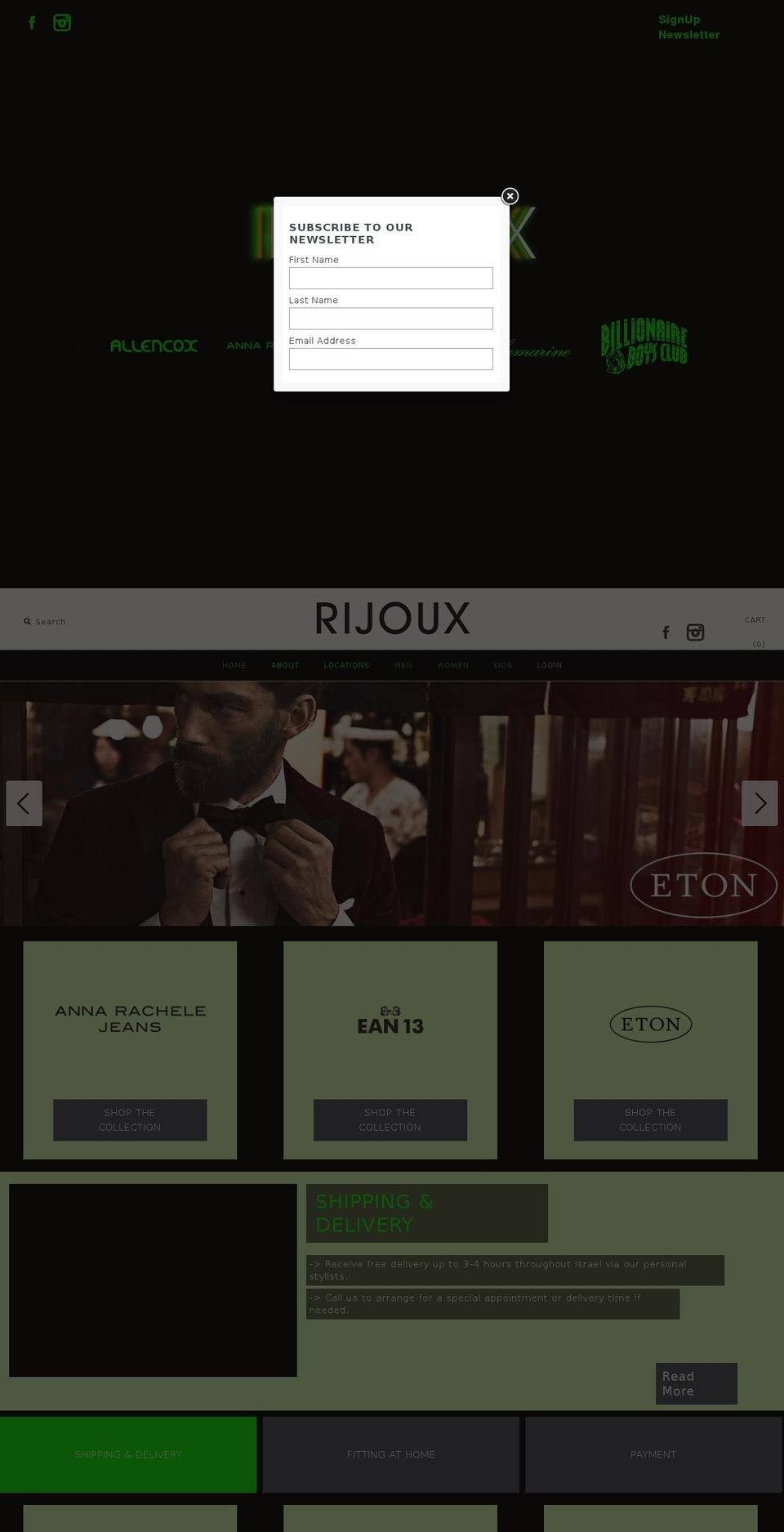 Copy of Symmetry Shopify theme site example rijoux.com