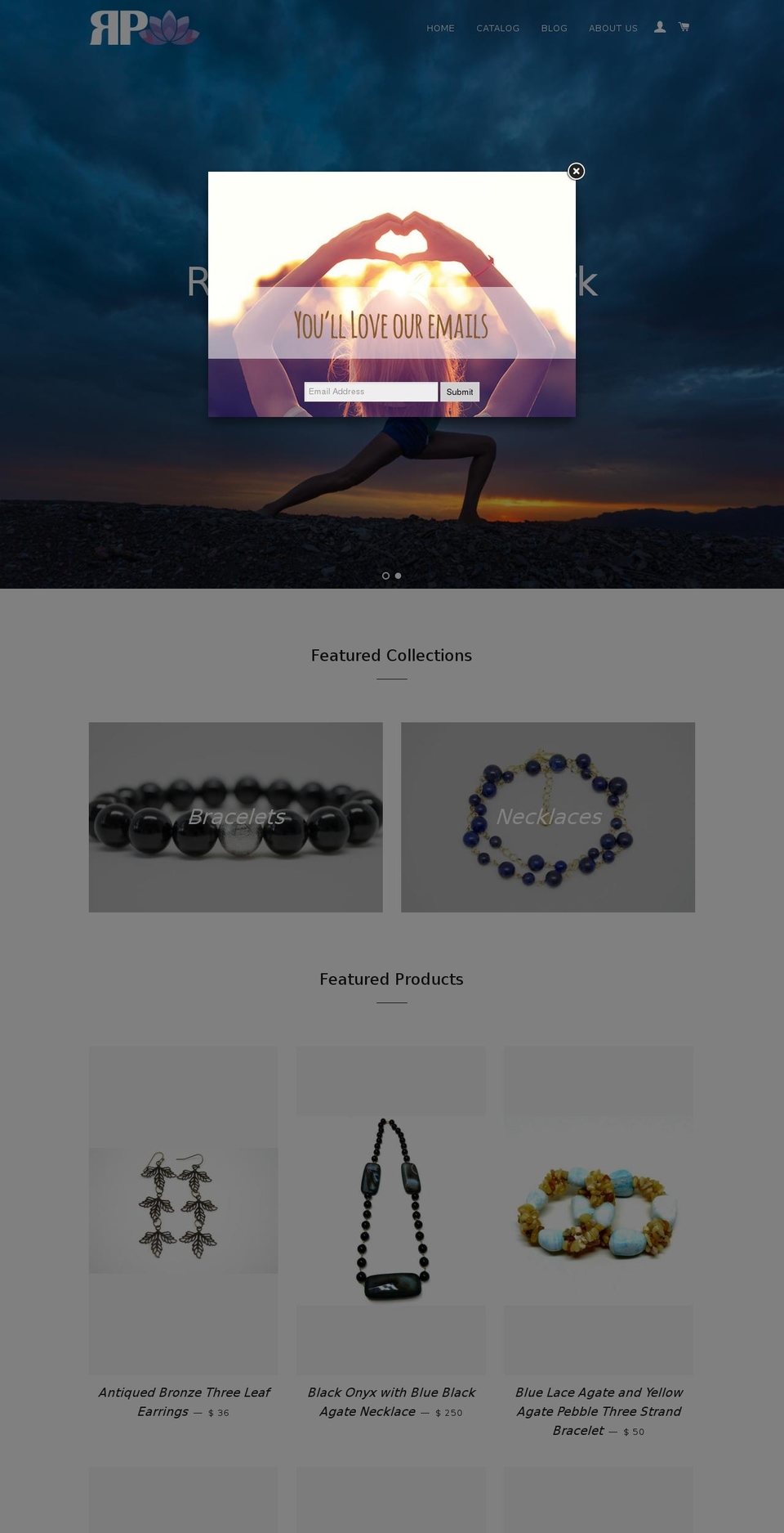 rikparker.com shopify website screenshot