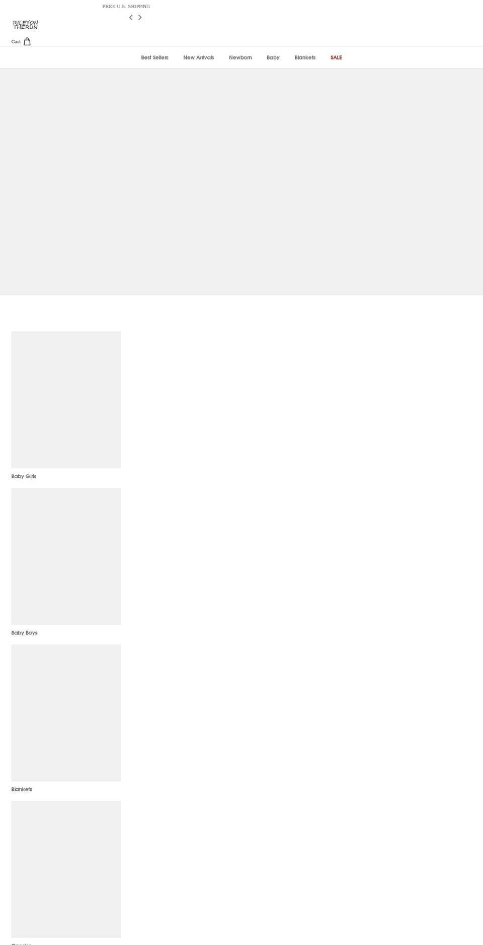 rileyontherun.com shopify website screenshot