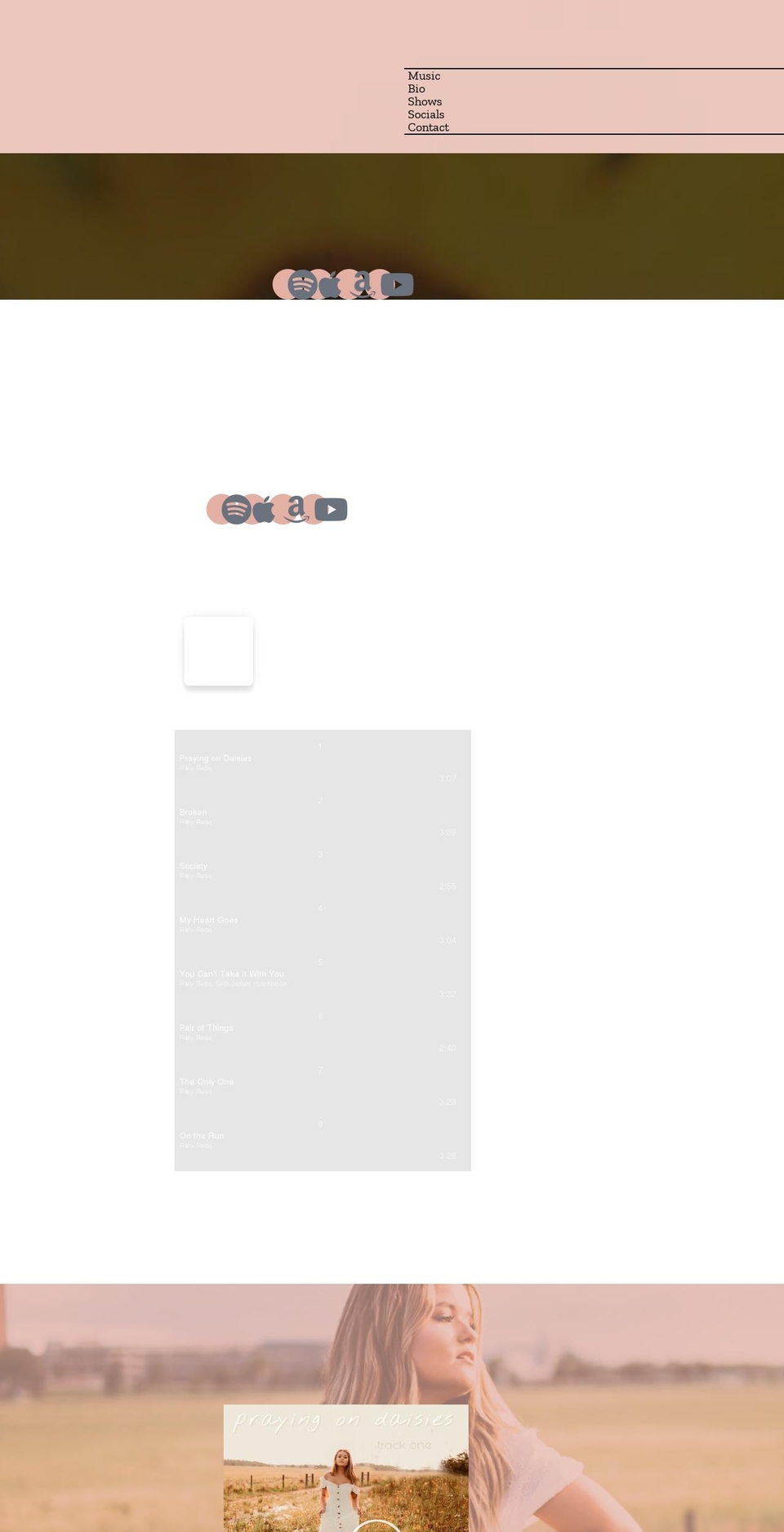 rileyresa.com — Shopify storefront screenshot