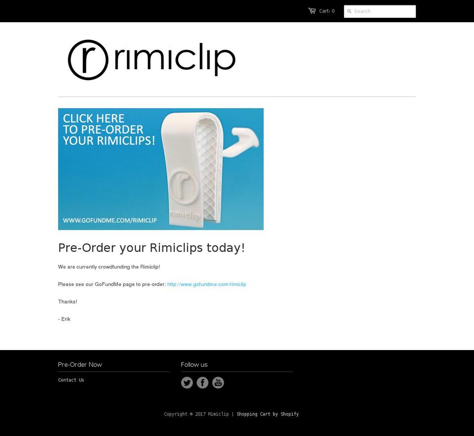 rimiclip.com shopify website screenshot
