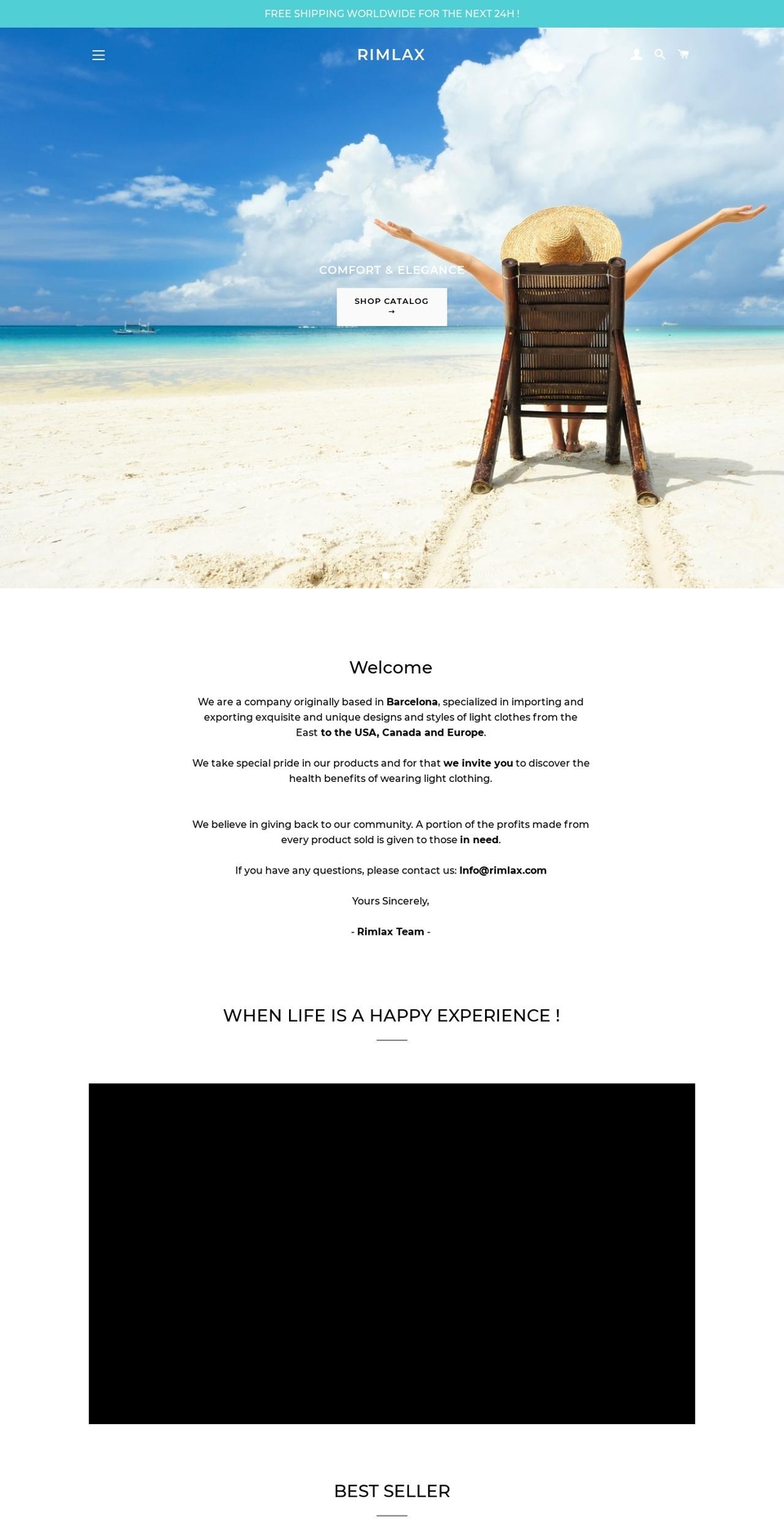 rimlax.com — Shopify storefront screenshot