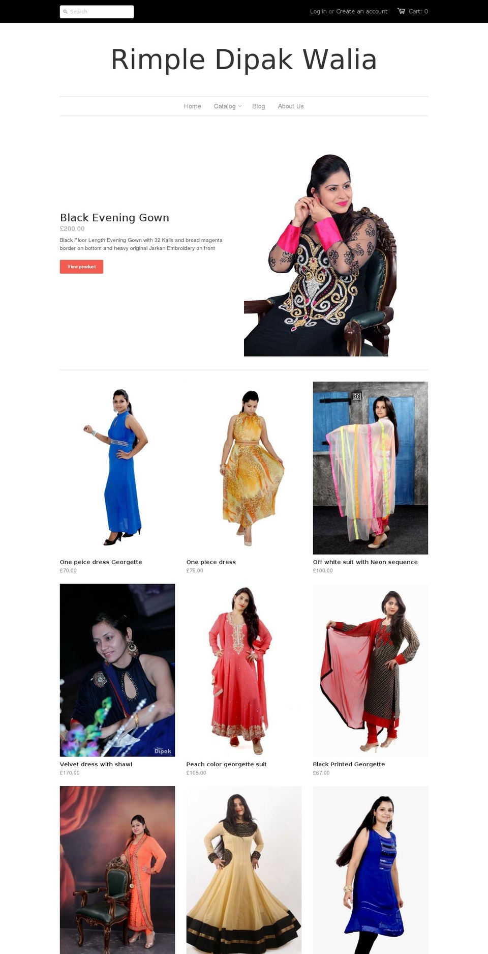 rimpledipakwalia.com — Shopify storefront screenshot