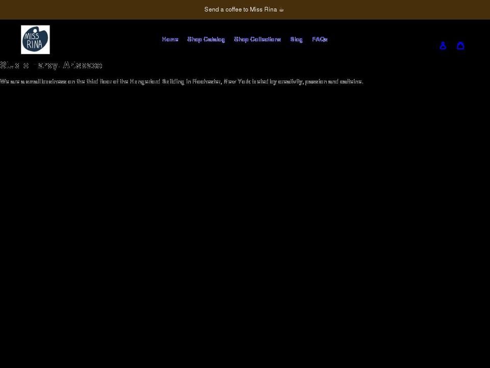 rinamiriam.shop shopify website screenshot