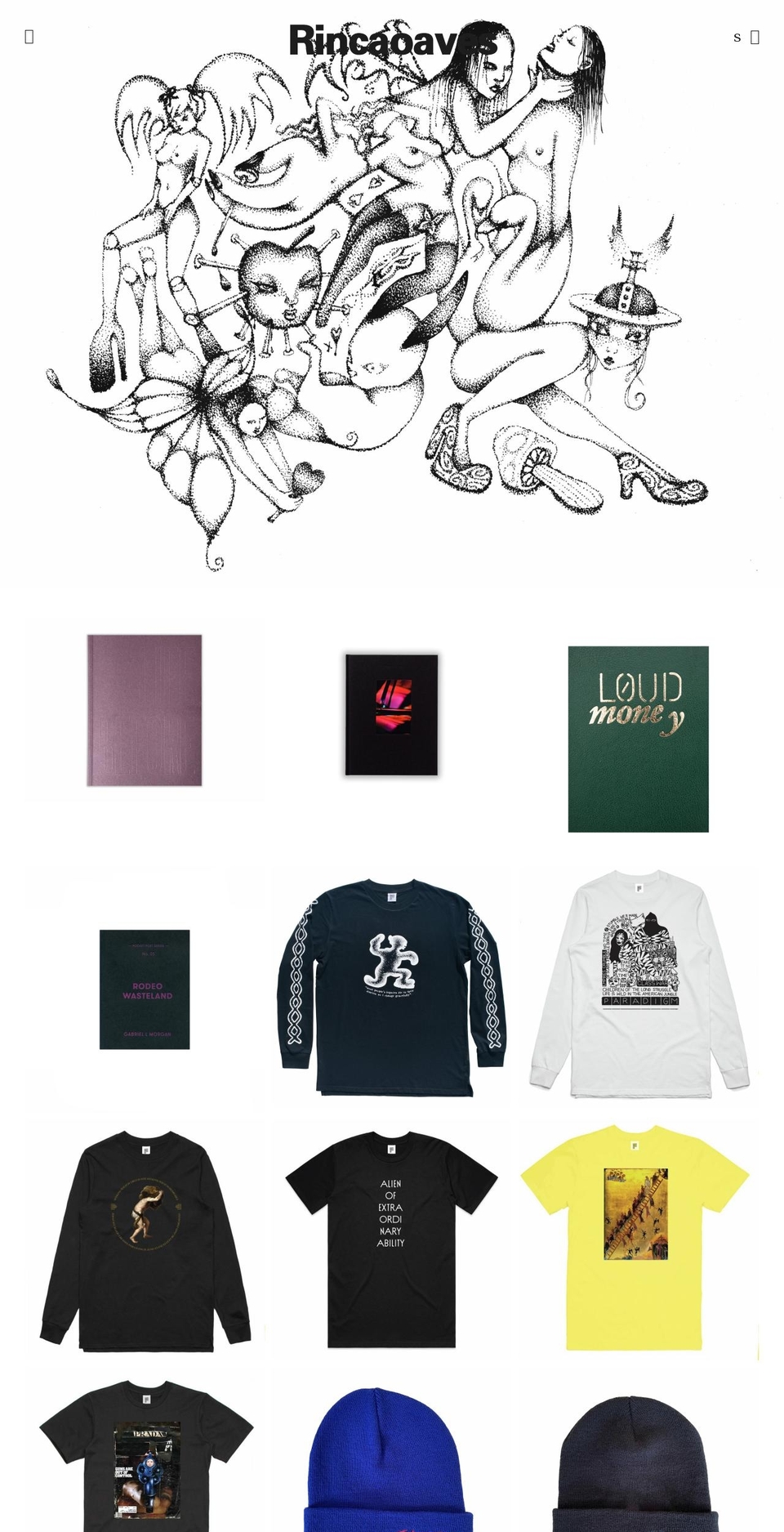 rincaoaves.com shopify website screenshot