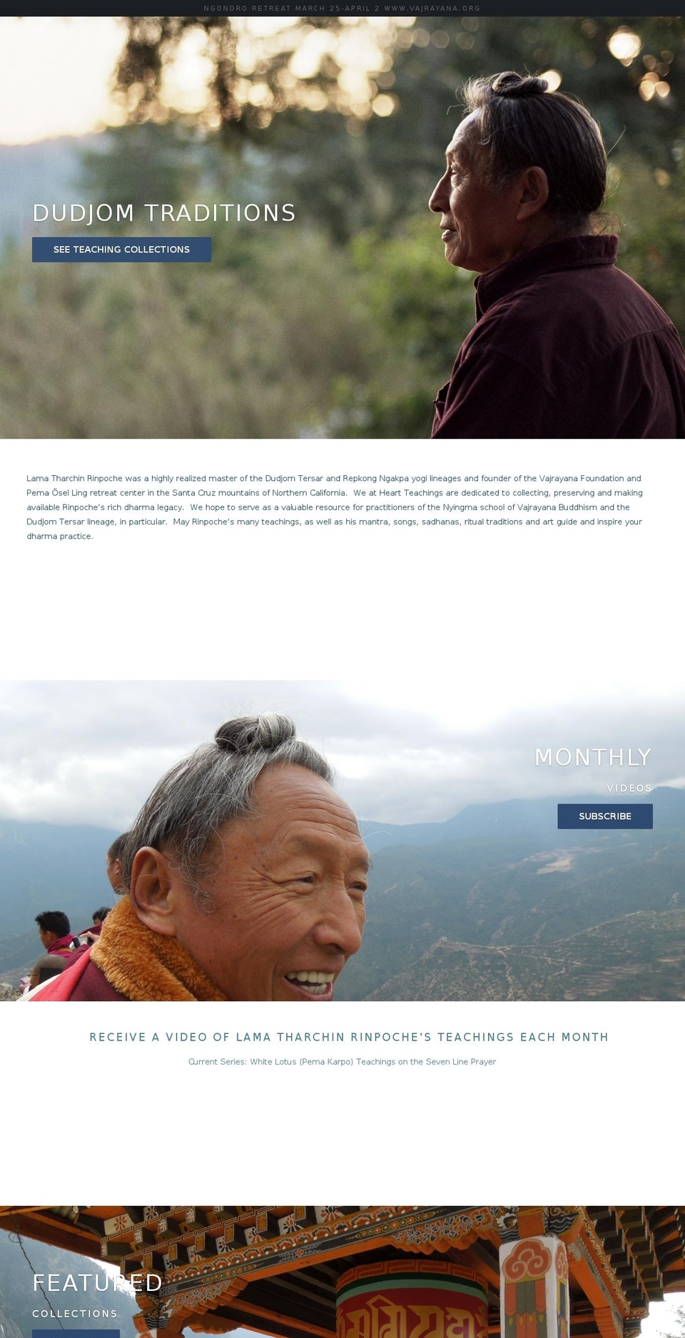 rinchenbarwa.com shopify website screenshot