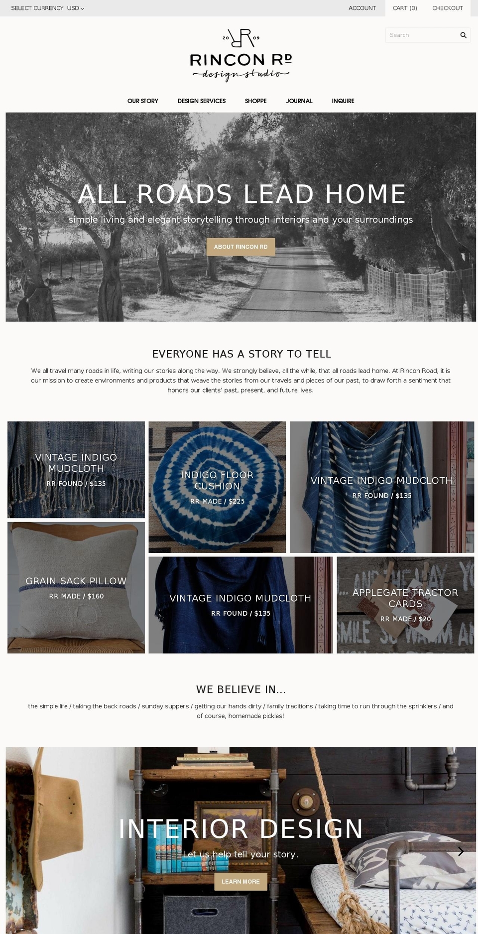 rinconrd.com — Shopify storefront screenshot