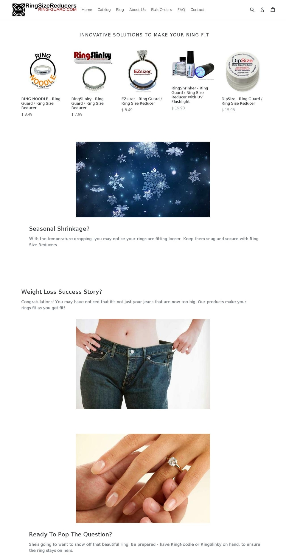 ring-guard.com shopify website screenshot