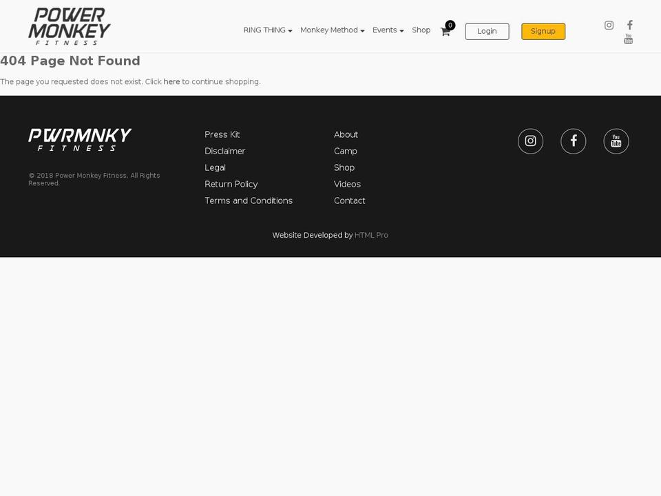 ring-thing.com — Shopify storefront screenshot