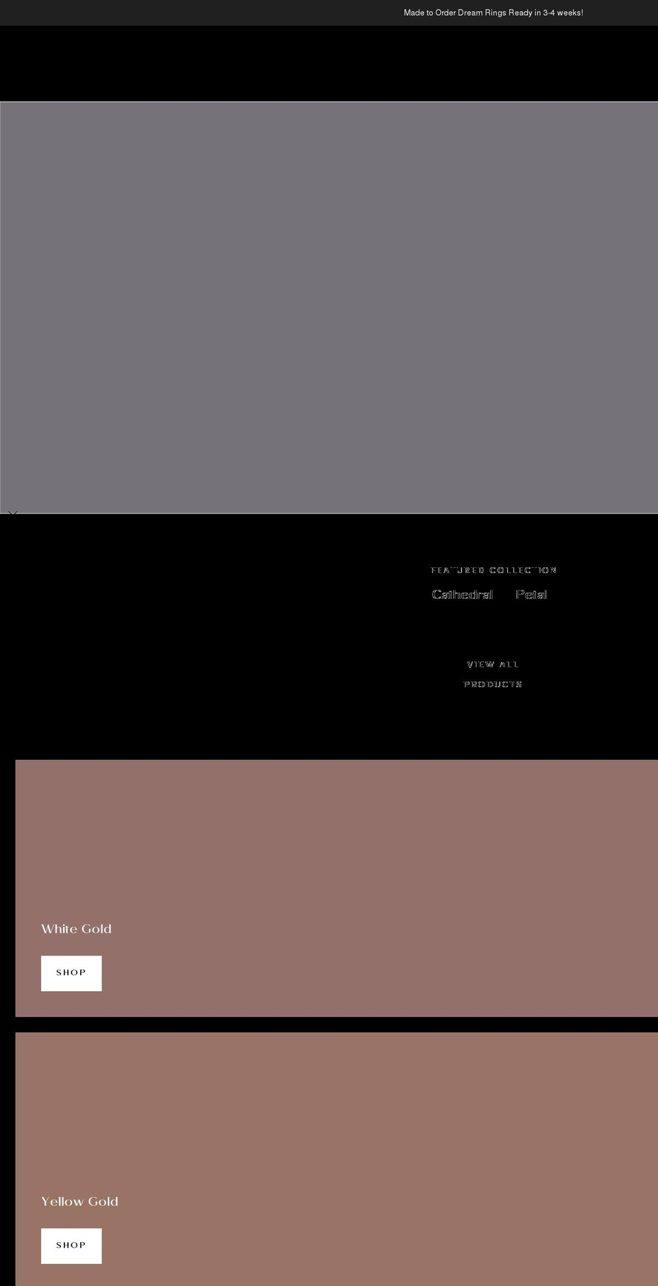 ringcometrue.com shopify website screenshot