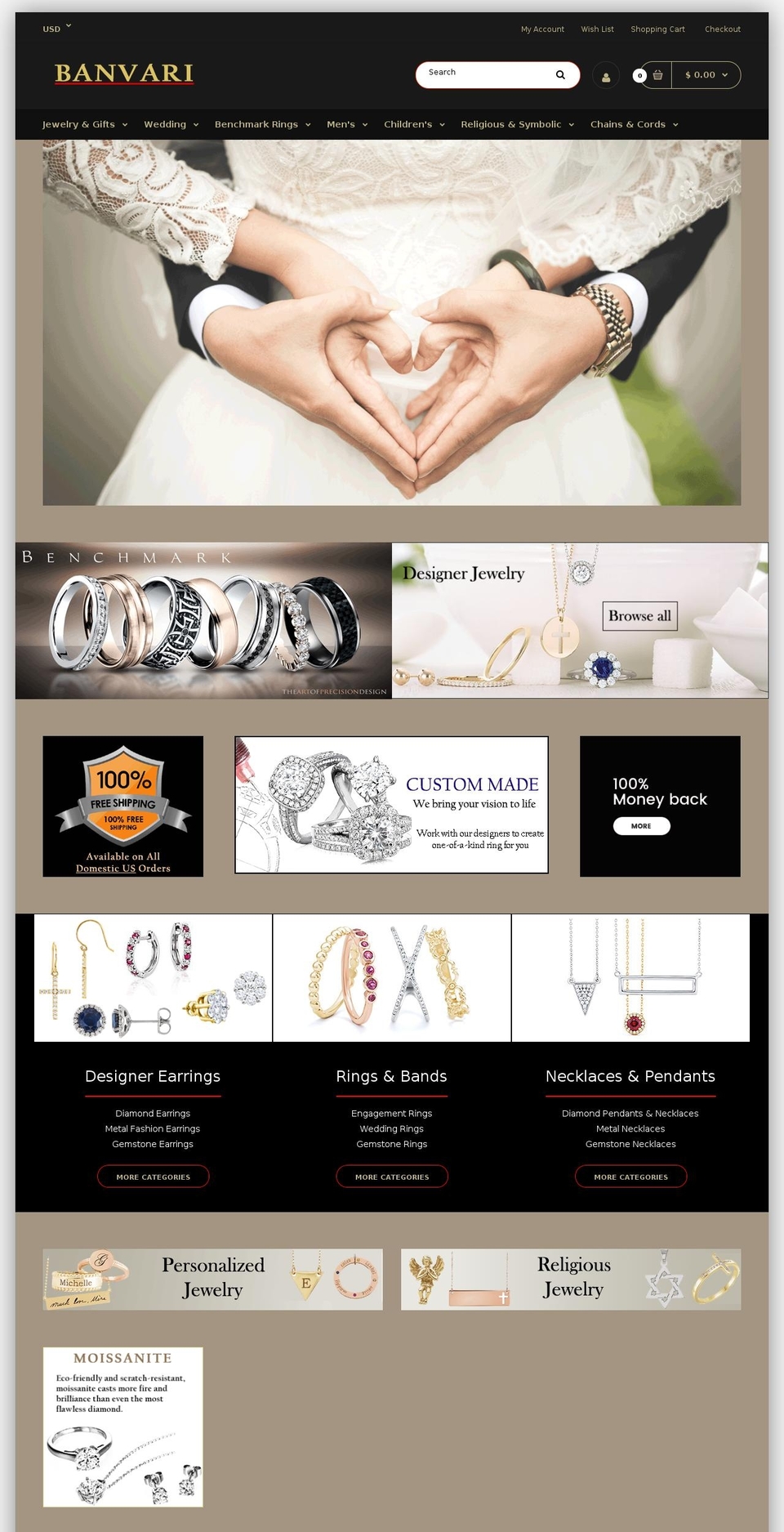 rt-fastor-v1-4 Shopify theme site example ringsandweddingbands.com