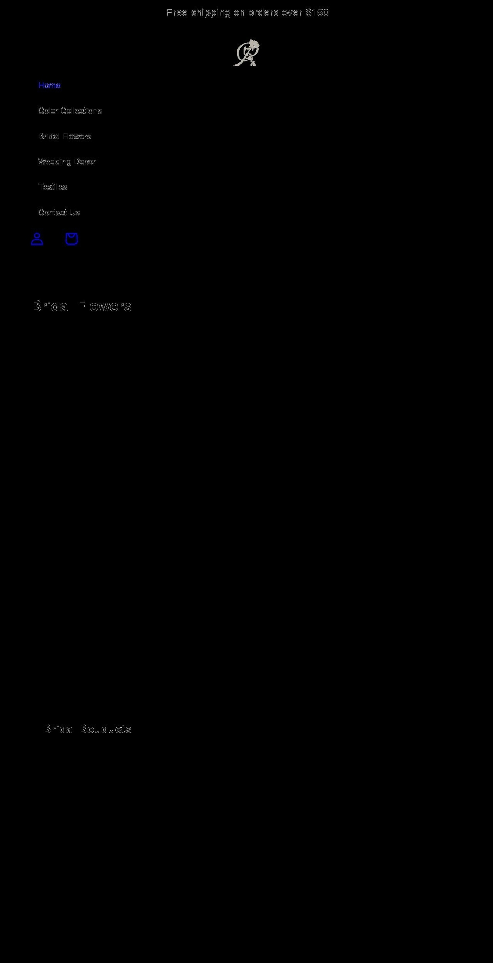 rinlongflower.com shopify website screenshot