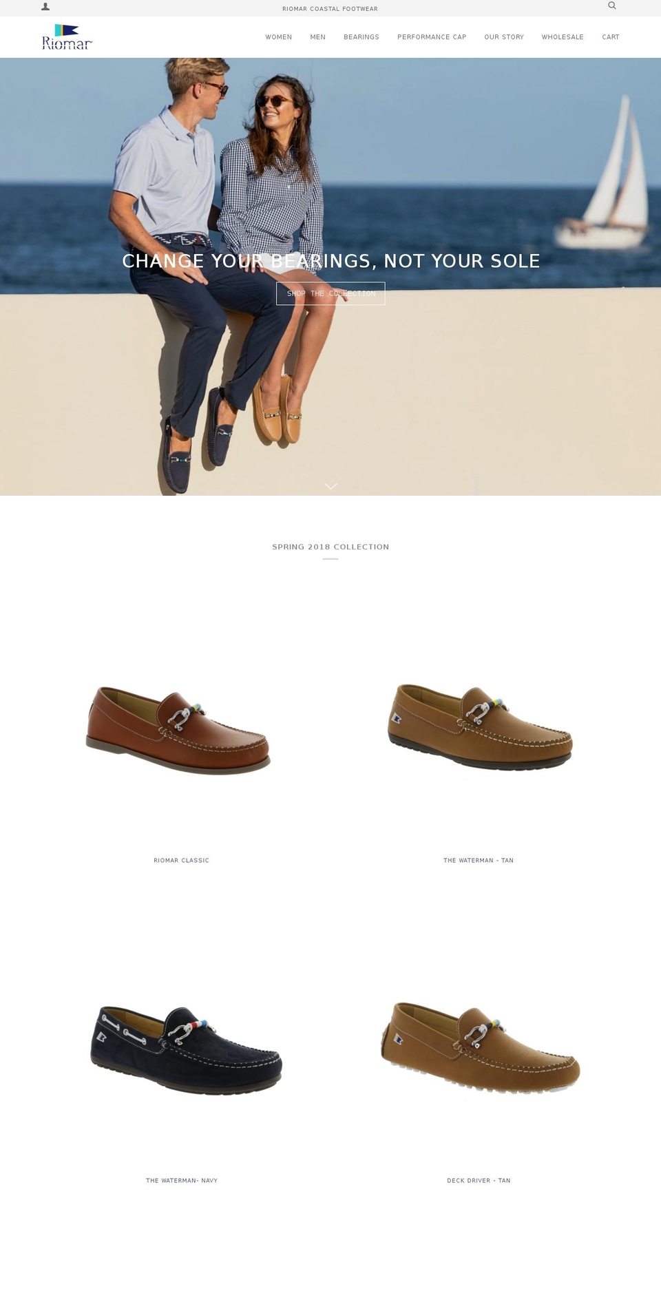 riomarshoes.com shopify website screenshot