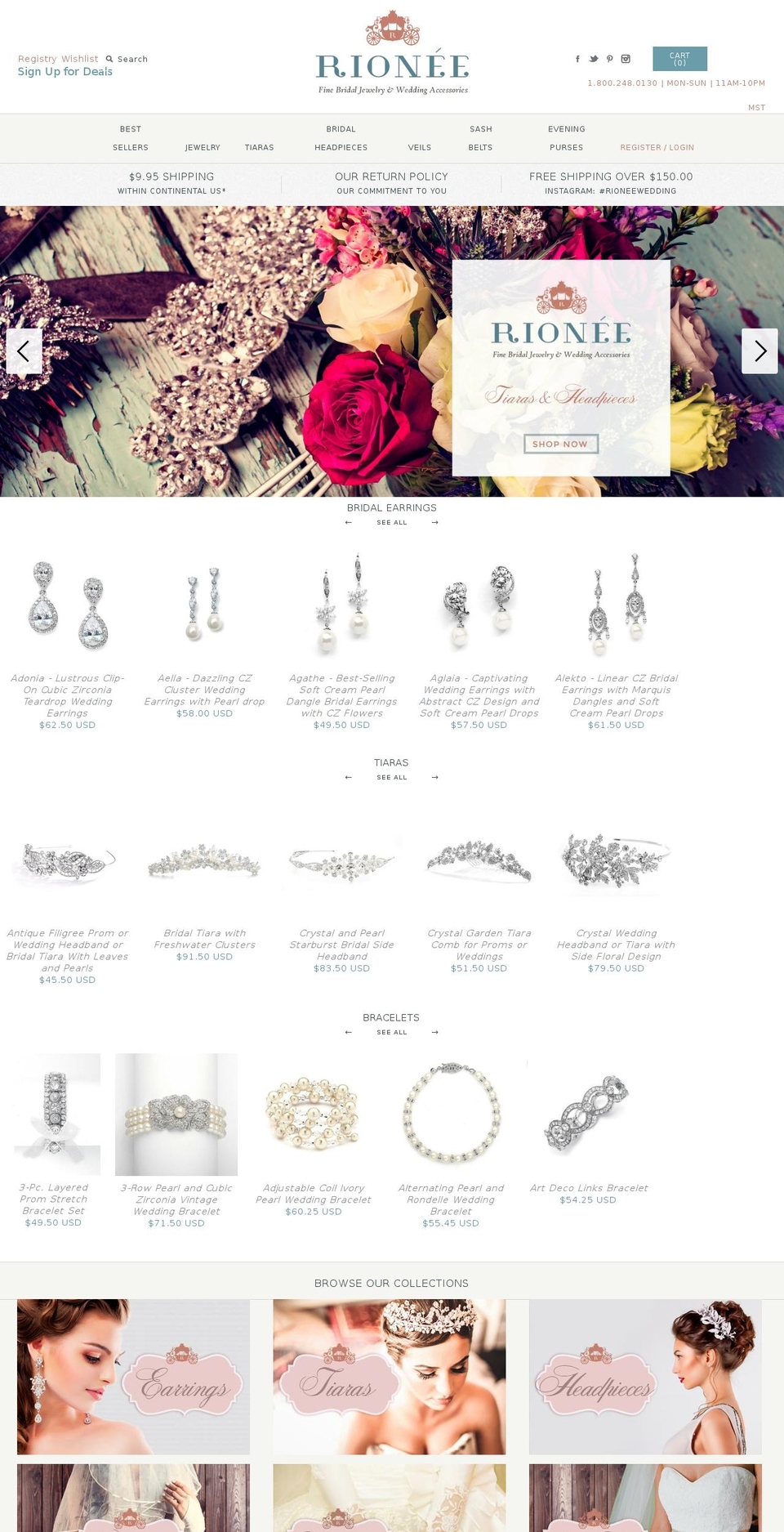 rionee.com — Shopify storefront screenshot