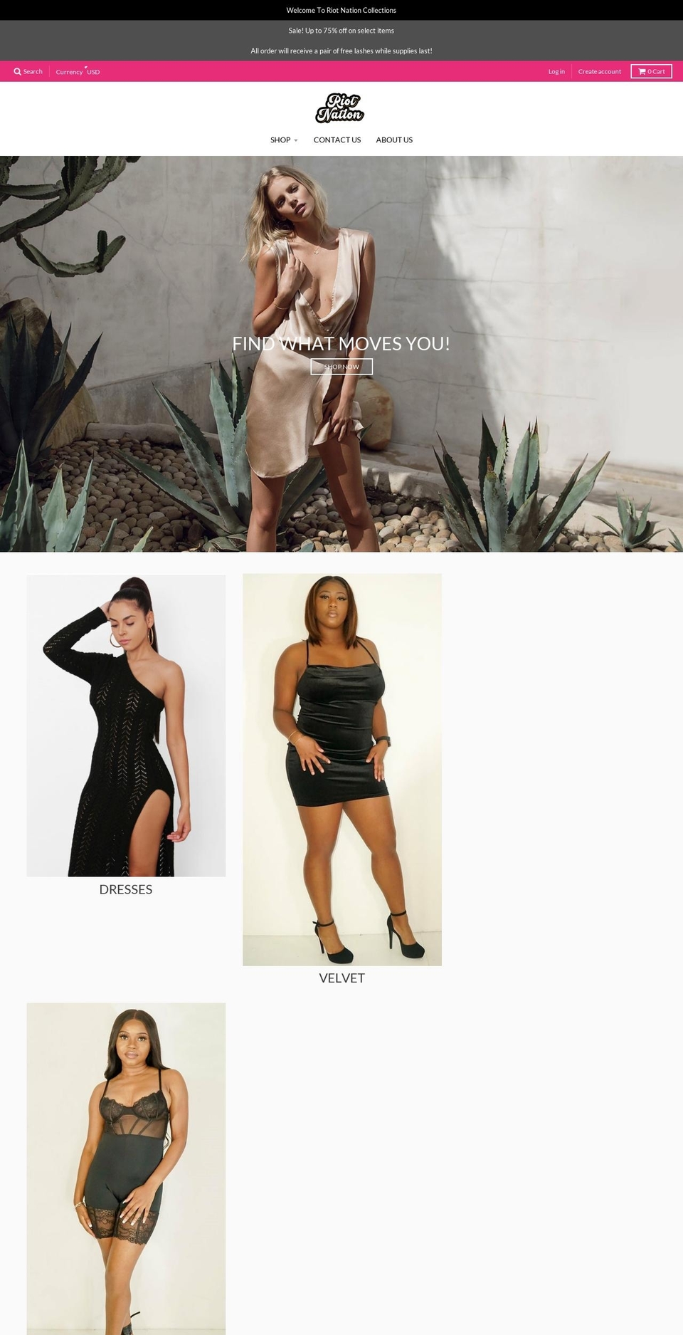 riotnation.org shopify website screenshot