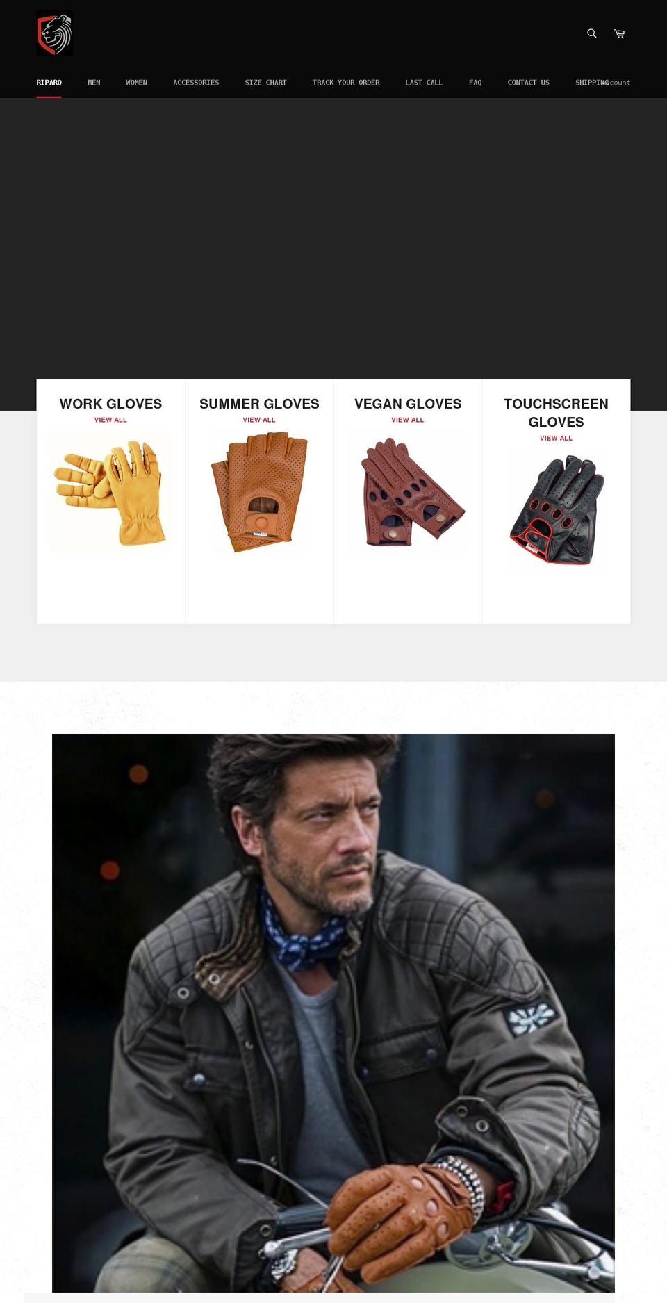 riparomoto.com shopify website screenshot