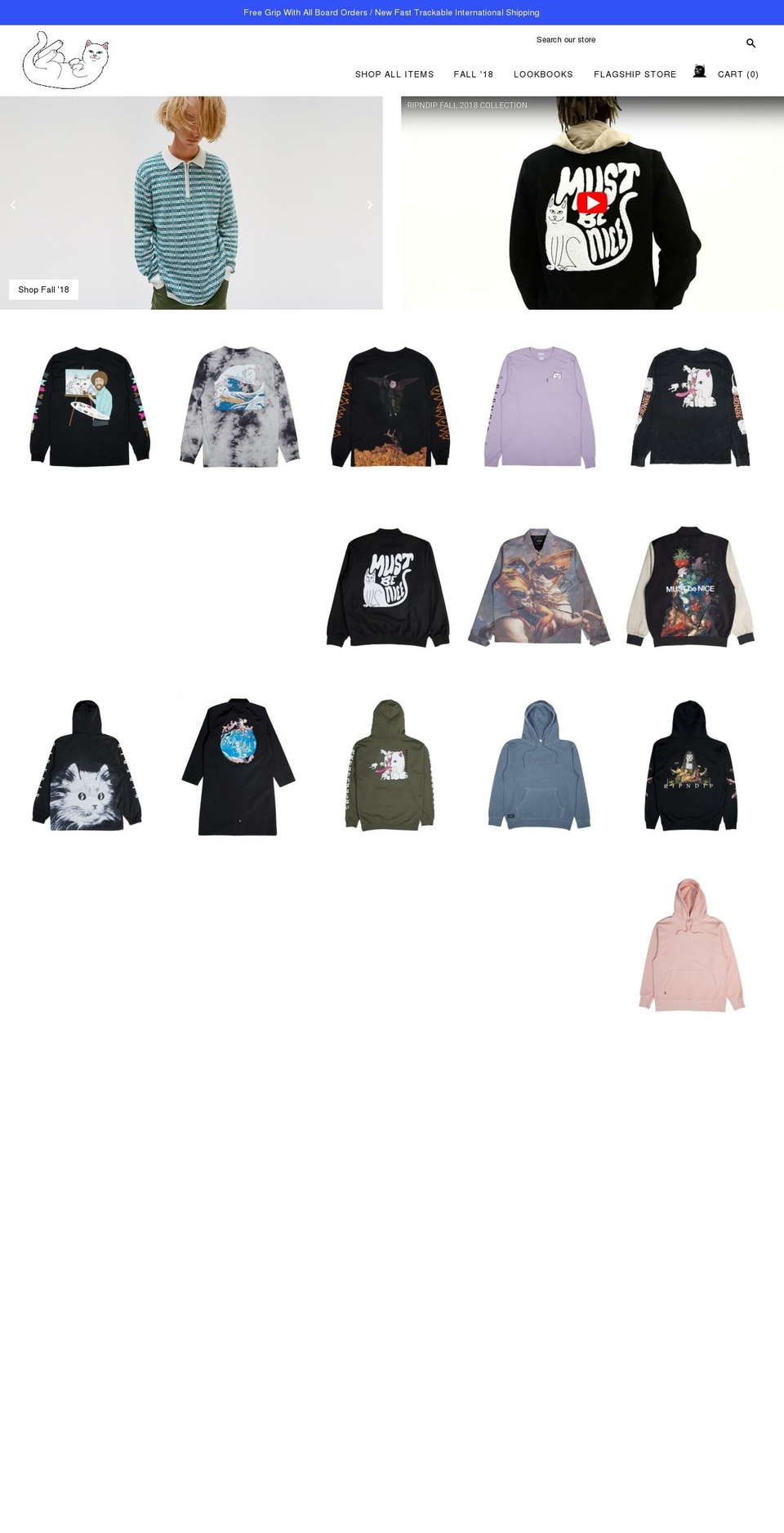 ripndip.info shopify website screenshot