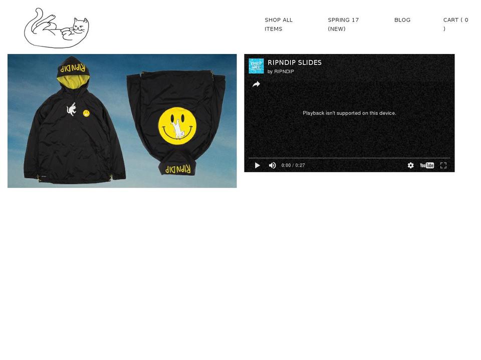 Desktop 2.4 - Check and Logo Updates Shopify theme site example ripndip.net