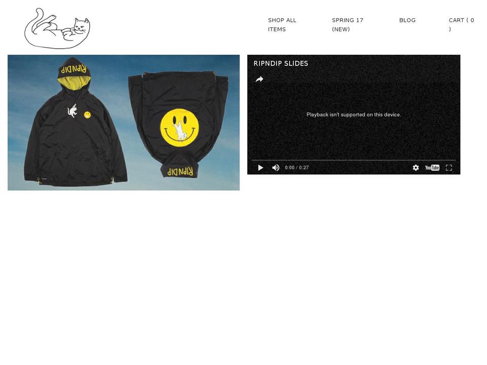 ripndip.us shopify website screenshot