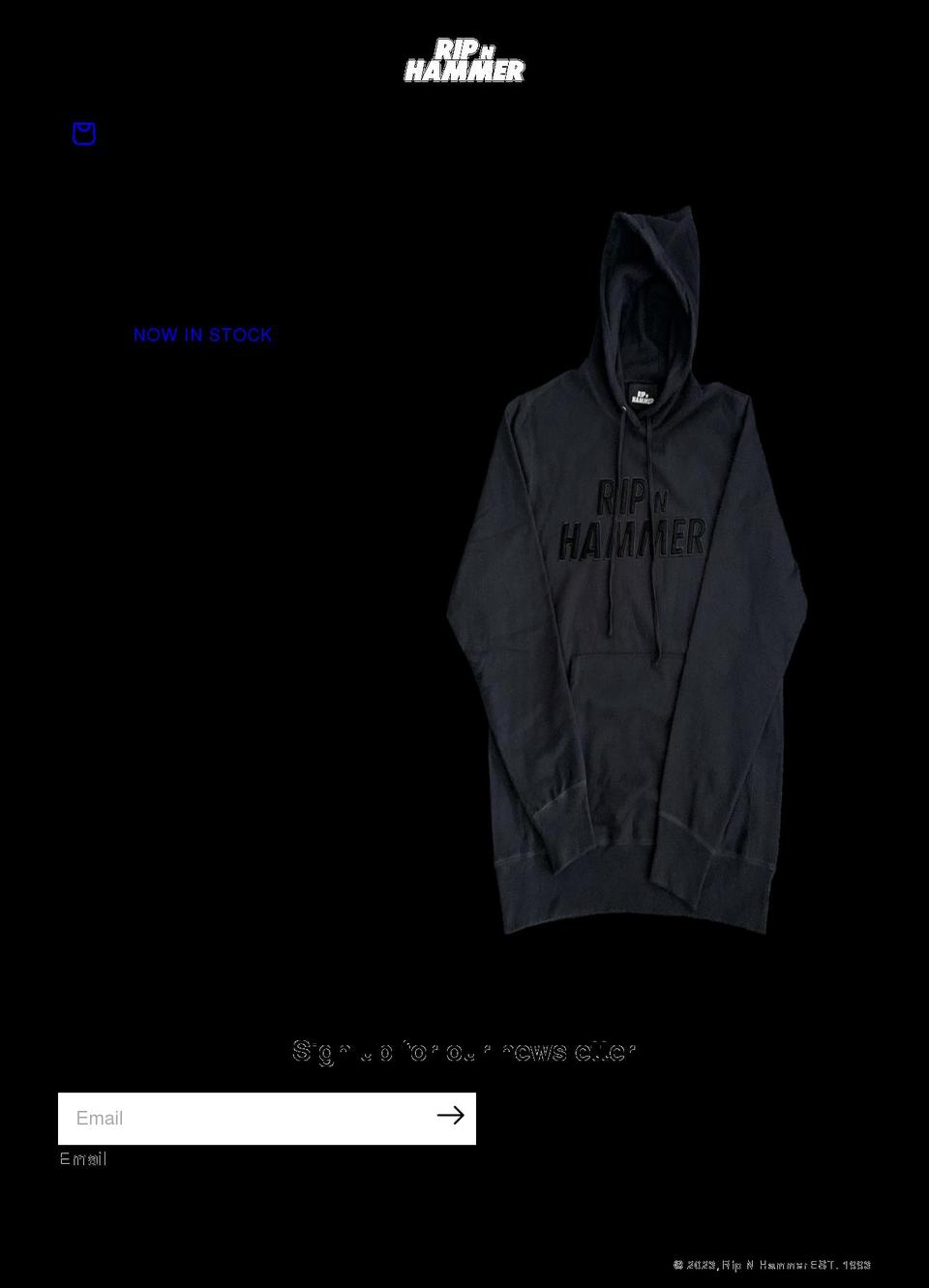 ripnhammer.com shopify website screenshot