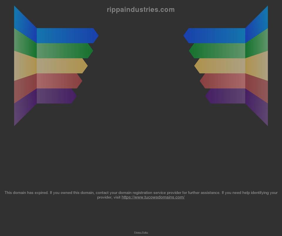 rippaindustries.com shopify website screenshot