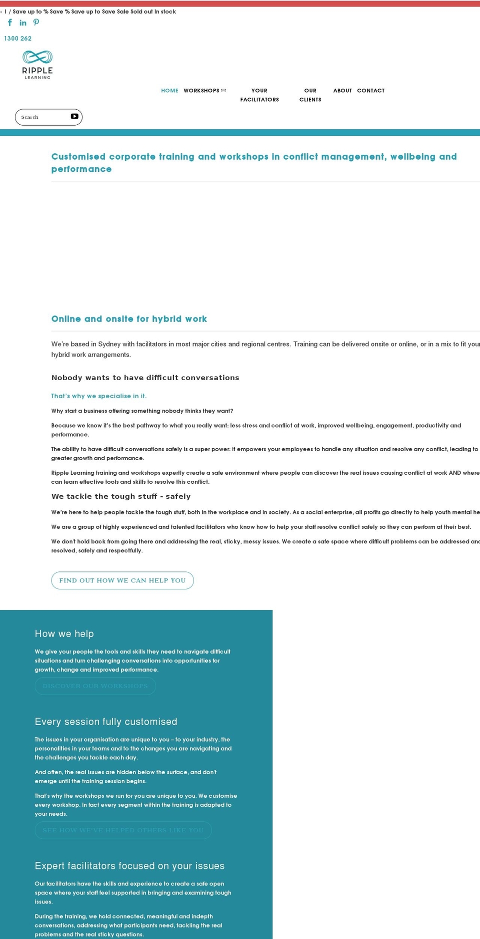 ripplelearning.com.au shopify website screenshot
