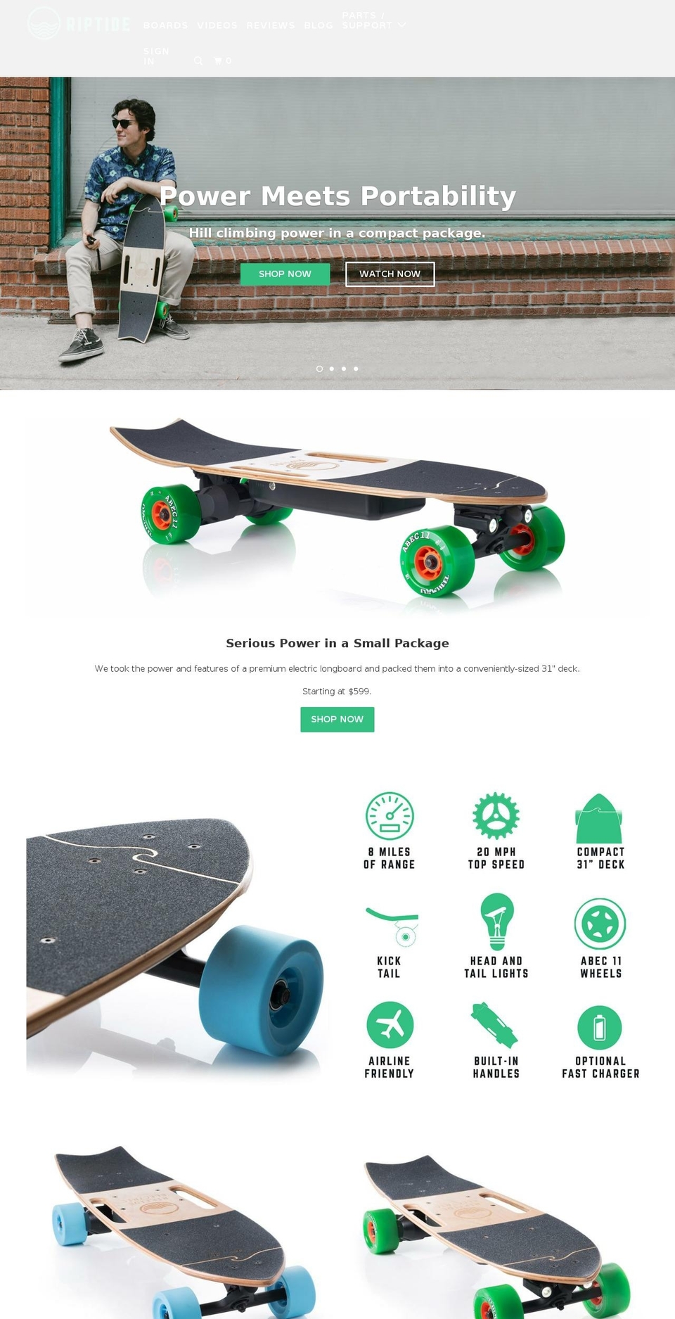 Riptide [DON'T CHANGE... EVER] ID# [32073089127] Shopify theme site example riptideboards.com