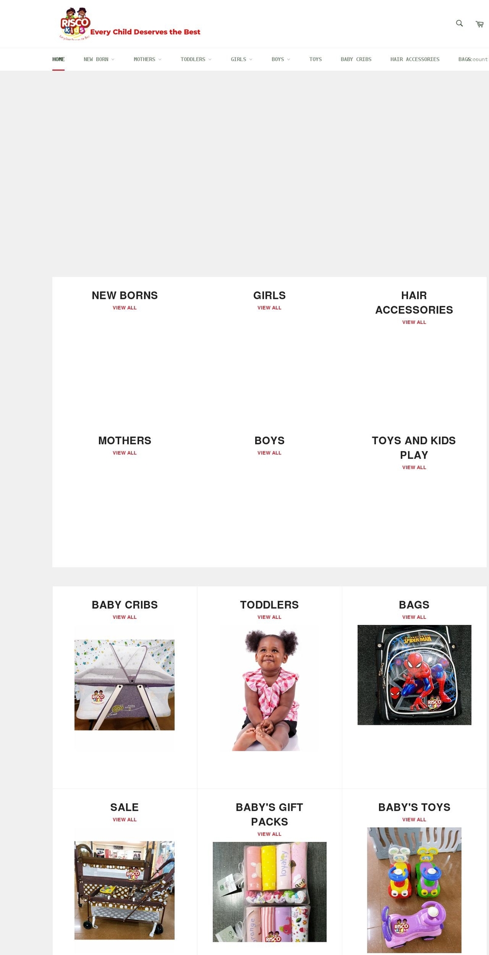 riscokids.com shopify website screenshot