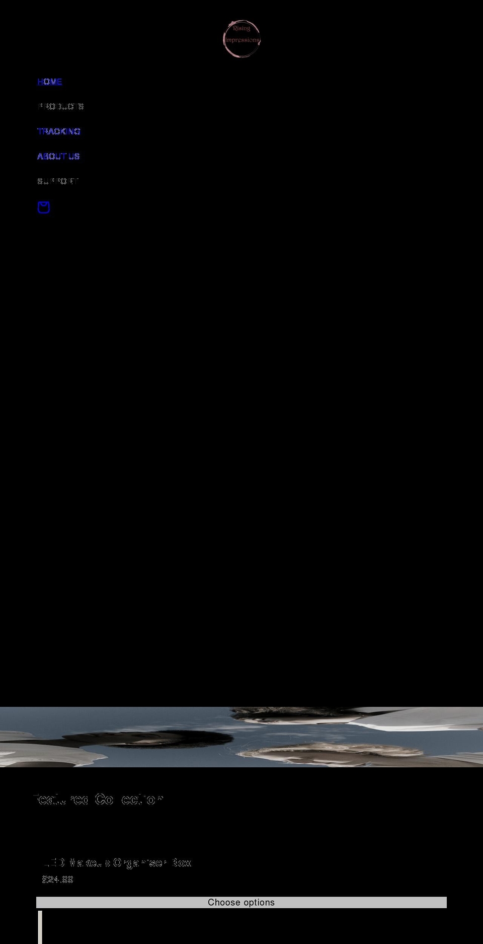 risingimpressions.com shopify website screenshot