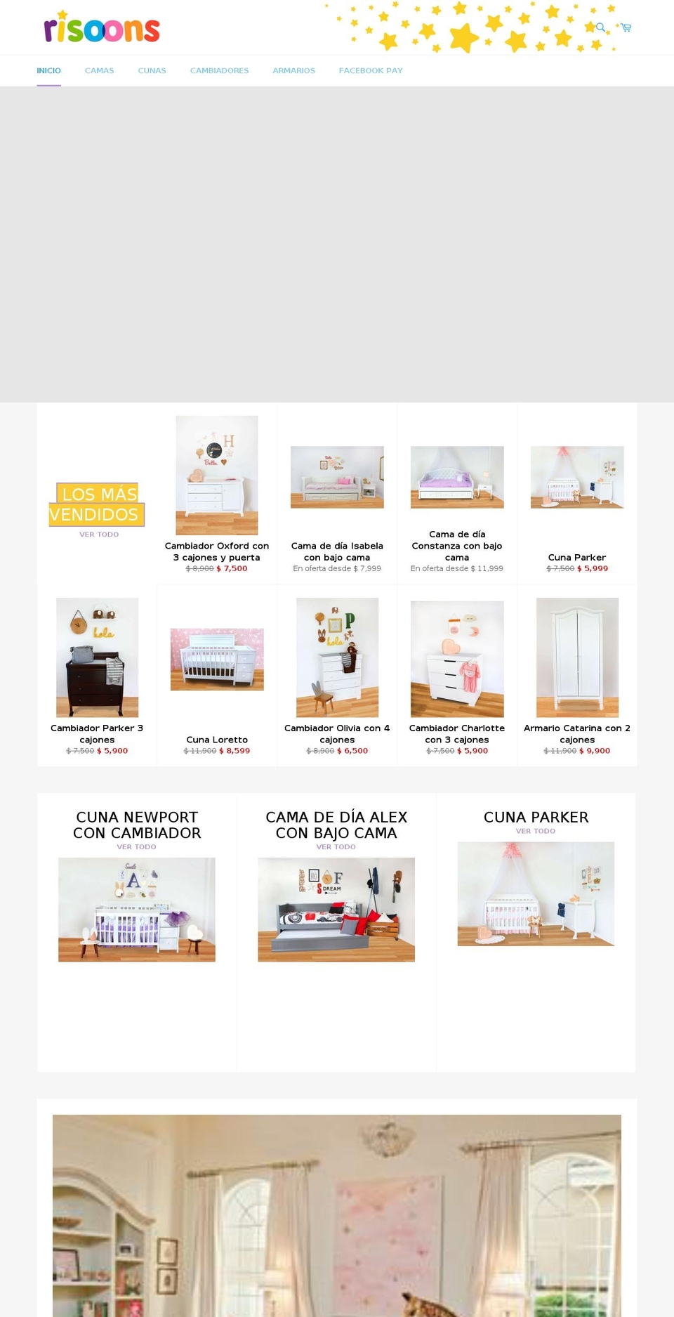 risoons.com — Shopify storefront screenshot