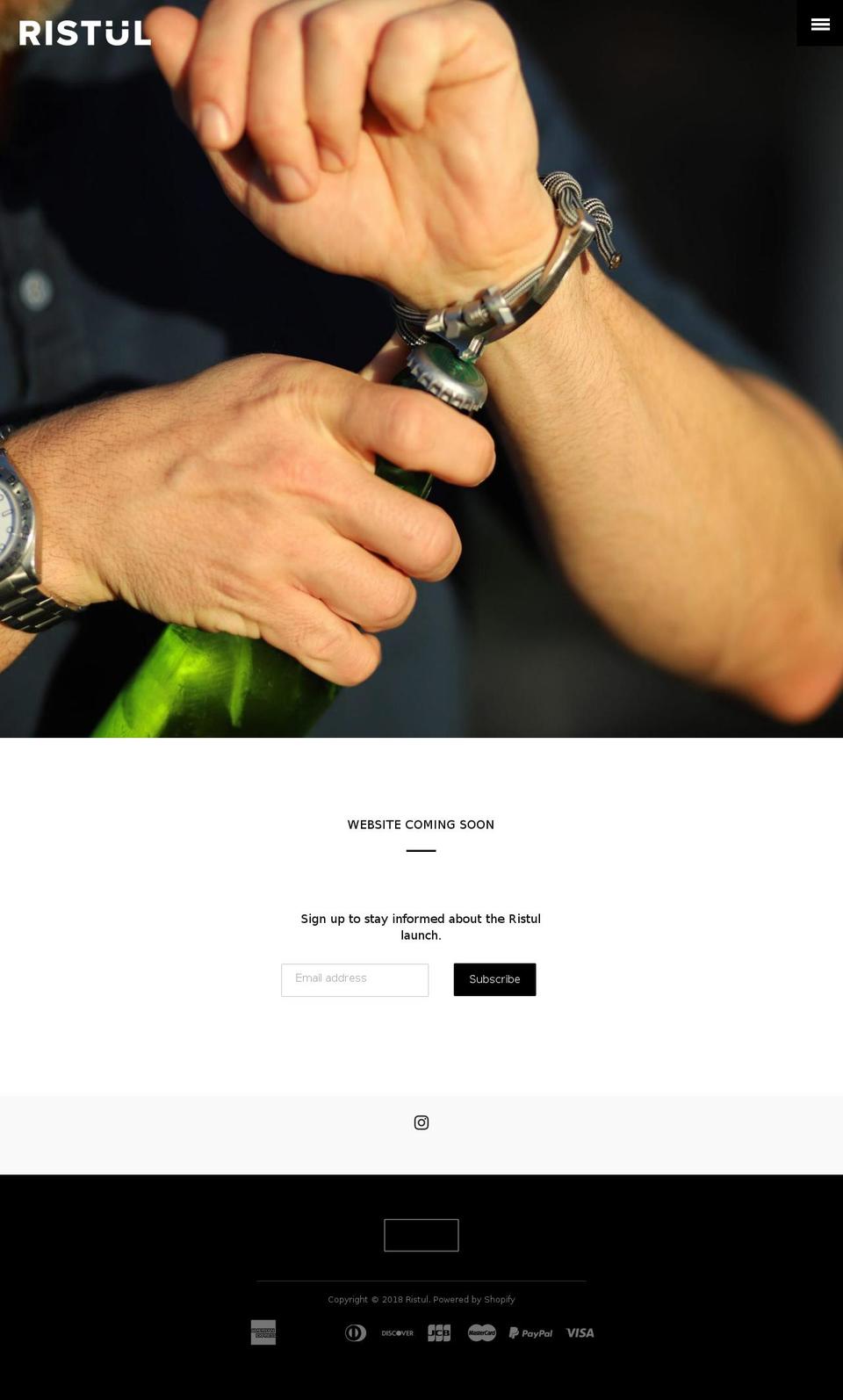 ristul.com — Shopify storefront screenshot