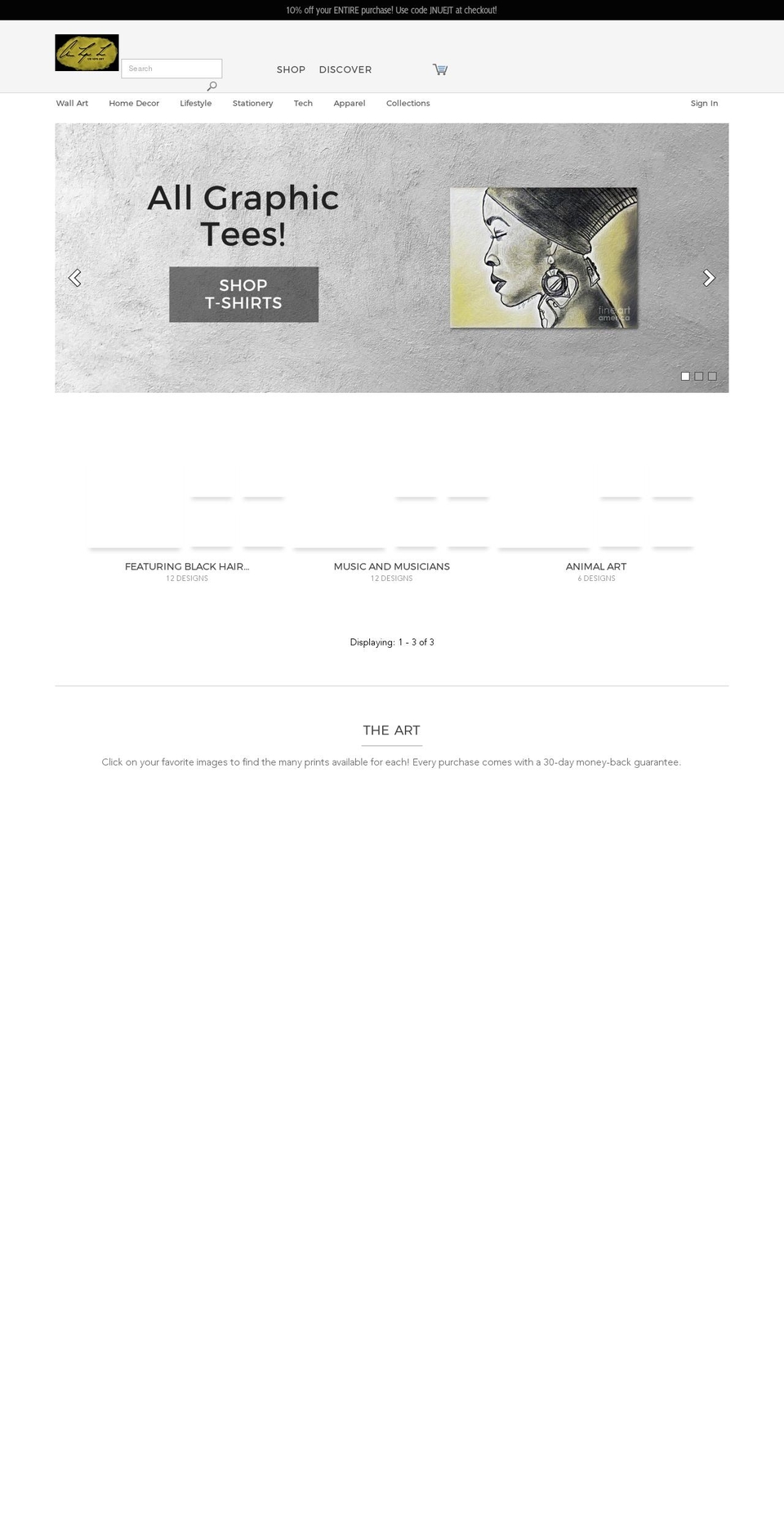 ritacleary.com shopify website screenshot