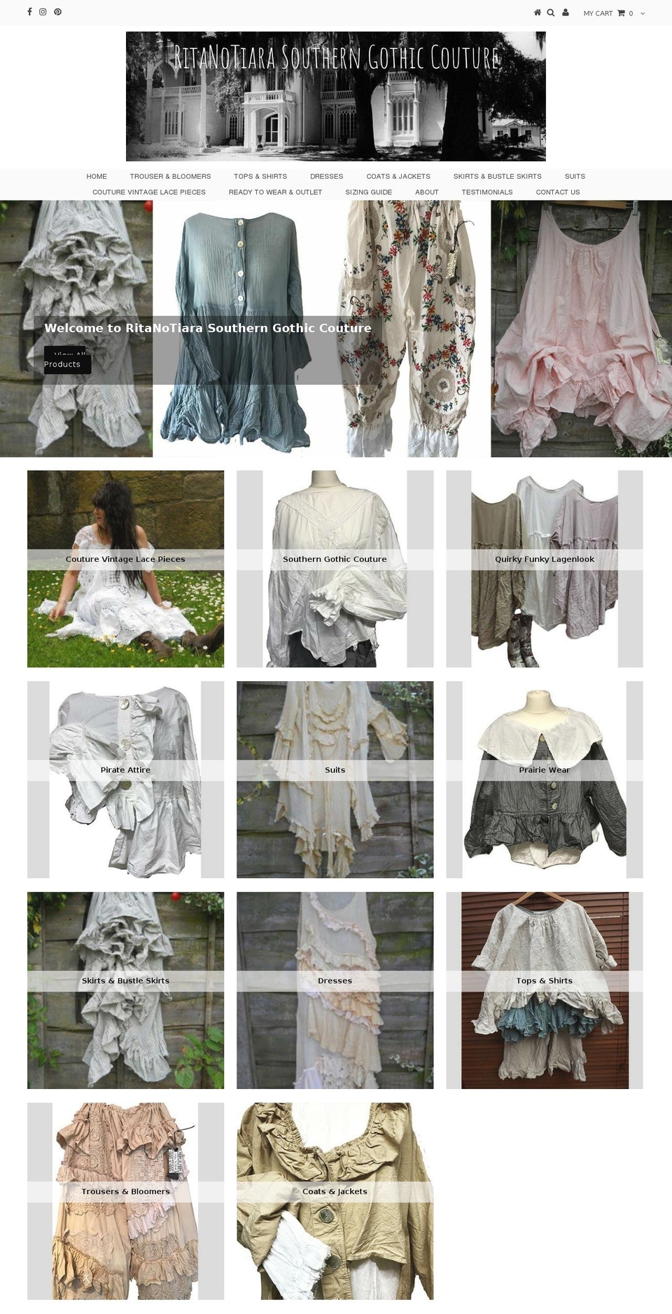 ritanotiara.com shopify website screenshot