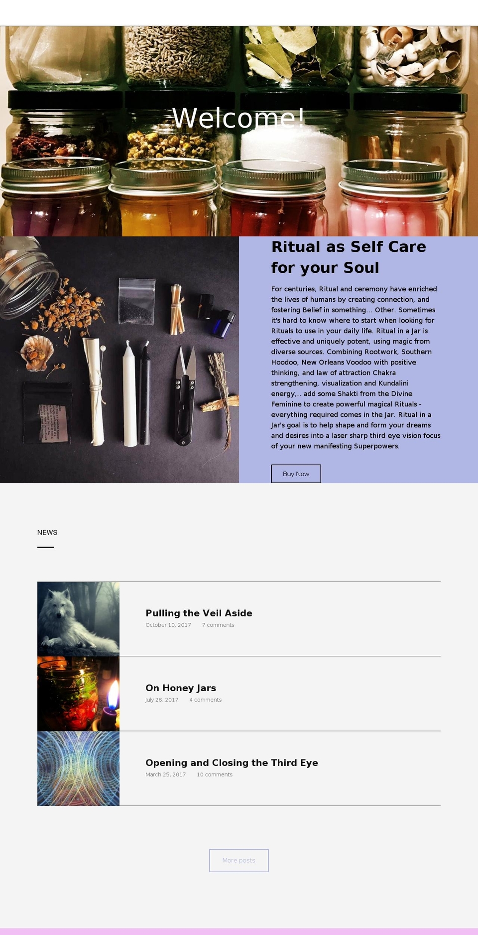 ritualinajar.com — Shopify storefront screenshot