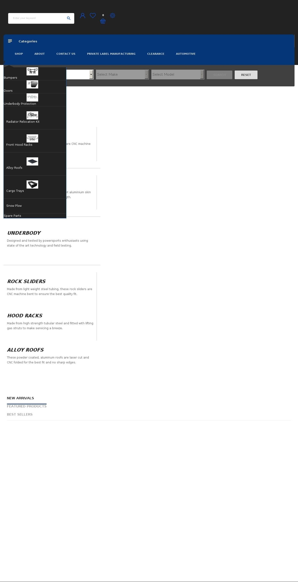 rivalpsusa.com shopify website screenshot