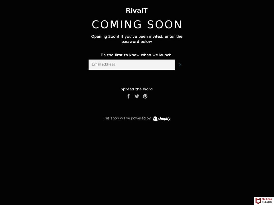 rivalt.com — Shopify storefront screenshot