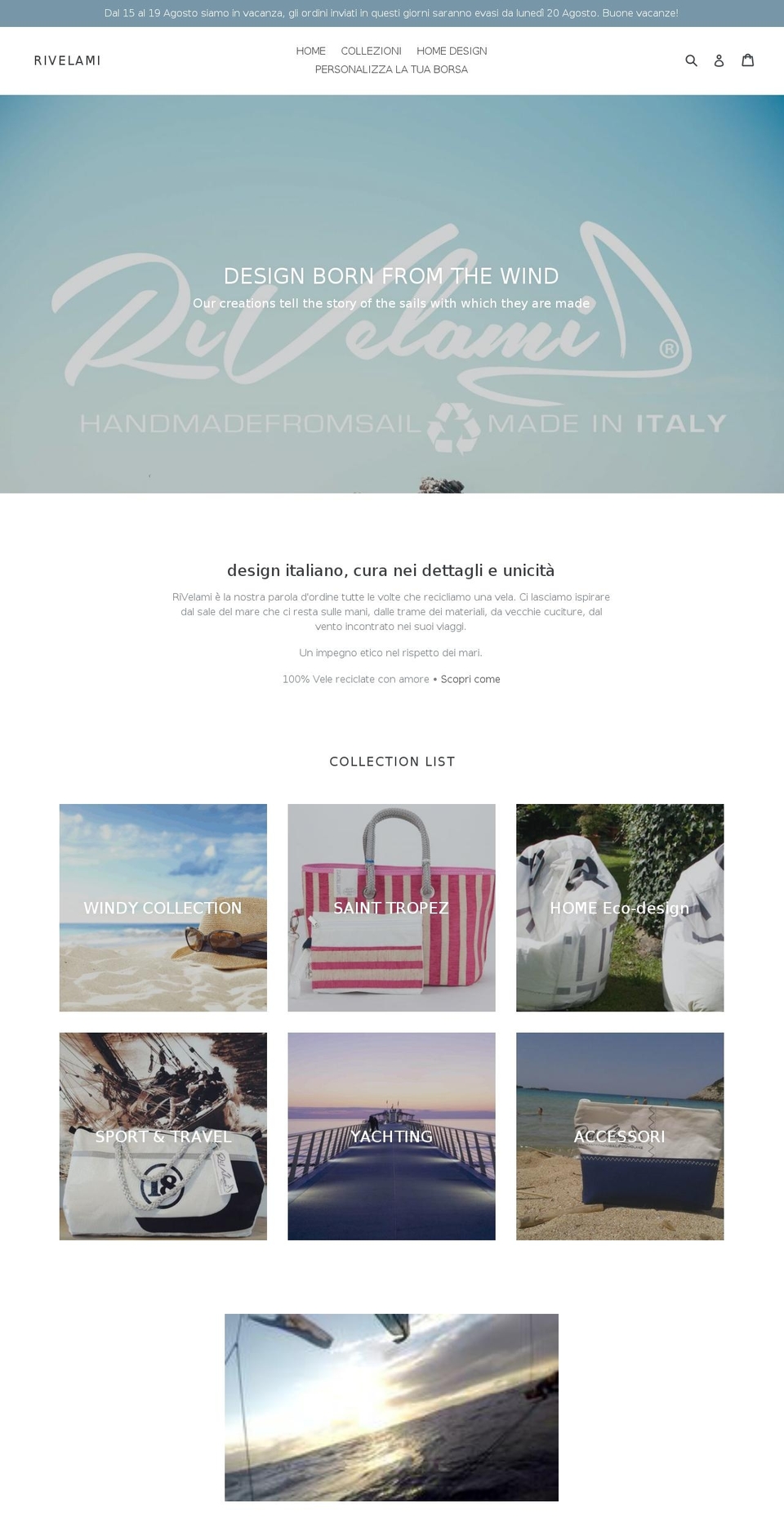 rivelami.com shopify website screenshot
